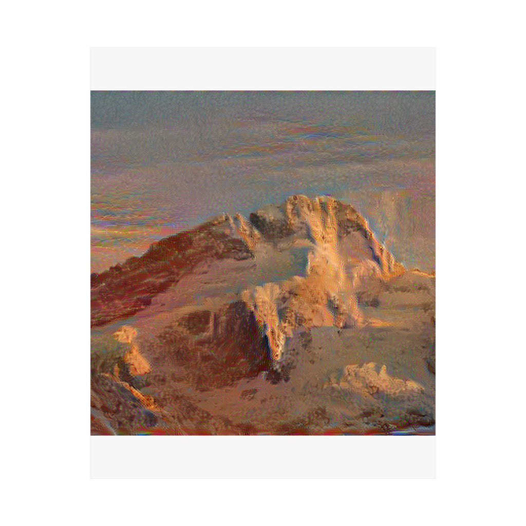 Milford Sound in The Scream Style | Edvard Munch Inspired Art