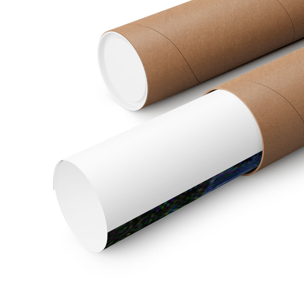 Tower Of Pisa in Starry Night Style - Poster Print