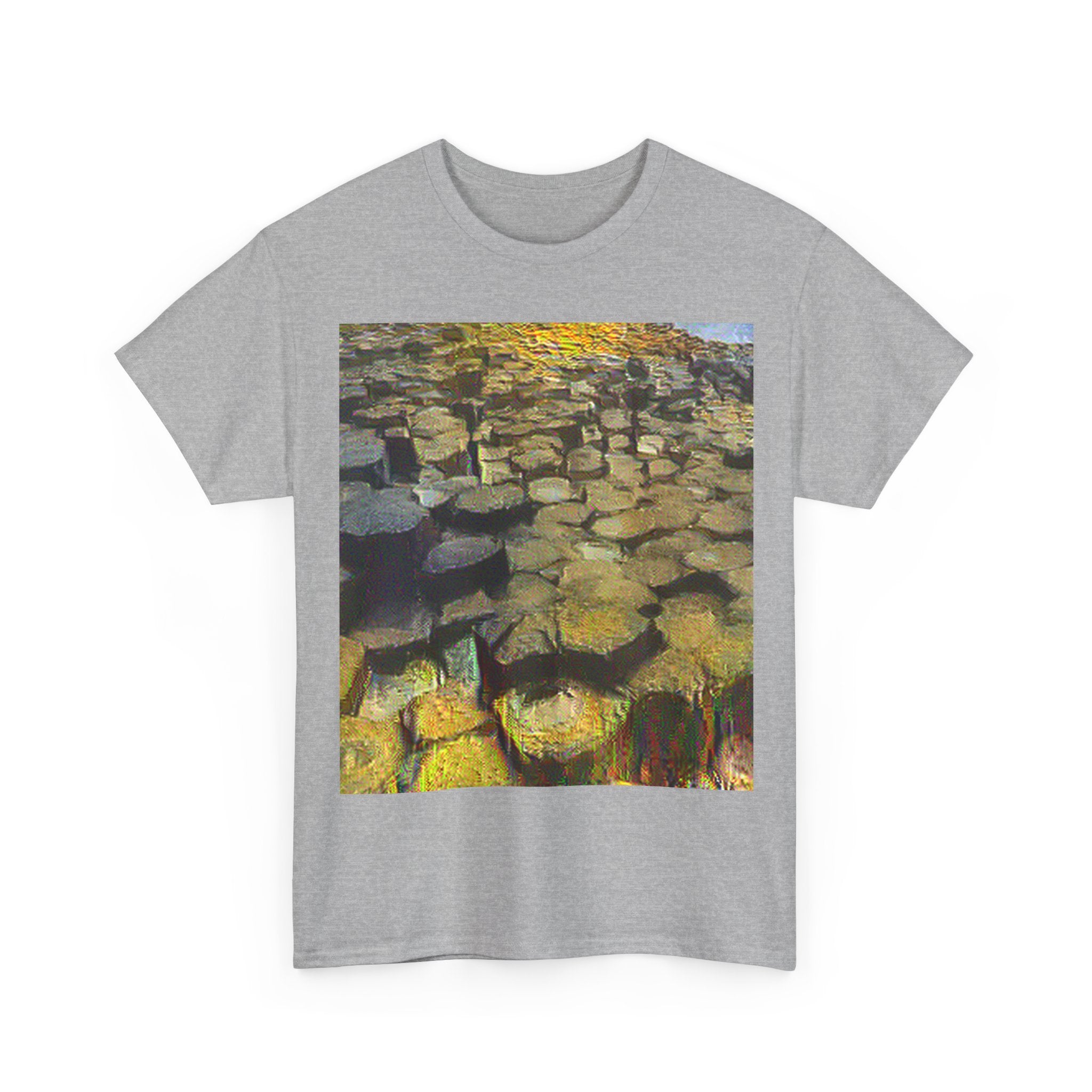 Giant's Causeway in Cafe Terrace at Night Style | Vincent van Gogh Inspired Art