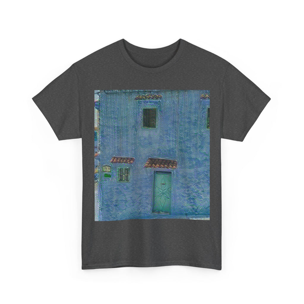 Chefchaouen in Water Lilies Style | Claude Monet Inspired Art