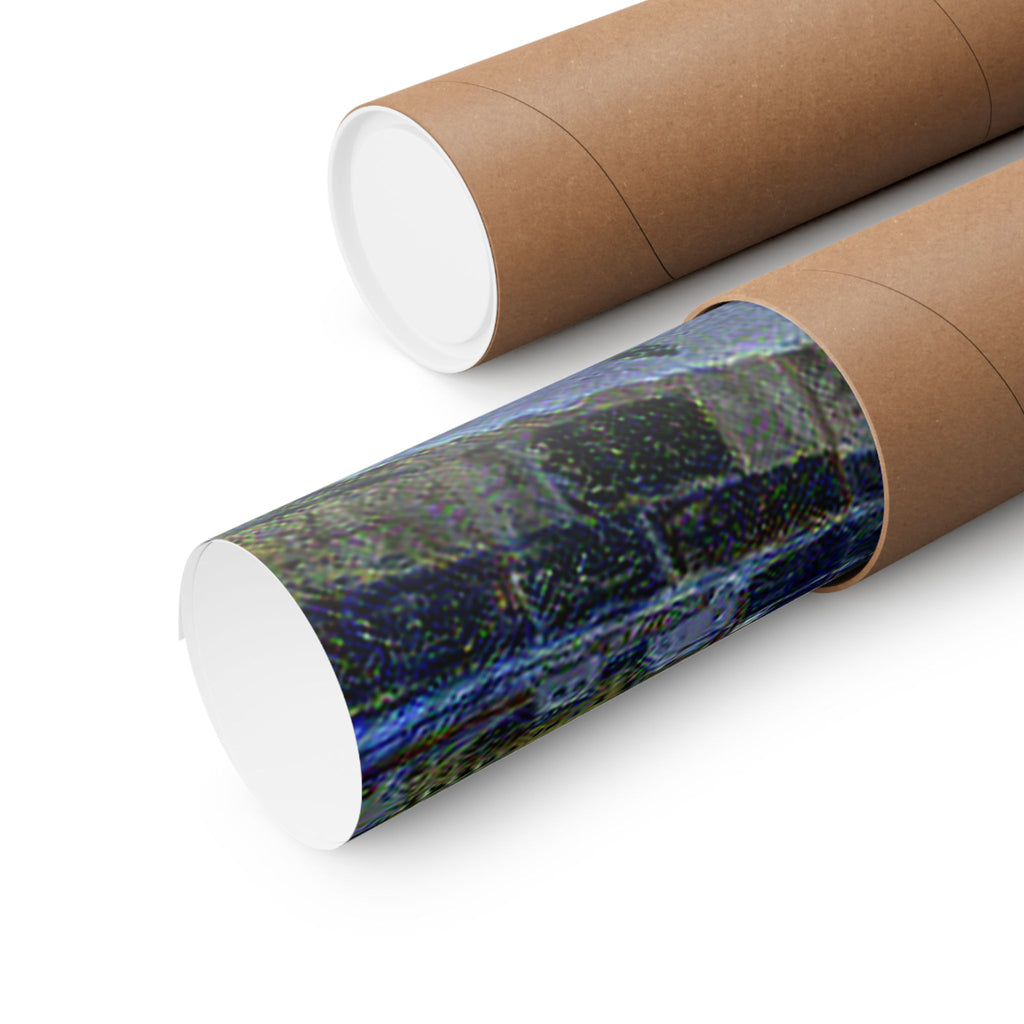 Charles Bridge in Starry Night Style | Vincent van Gogh Inspired Art