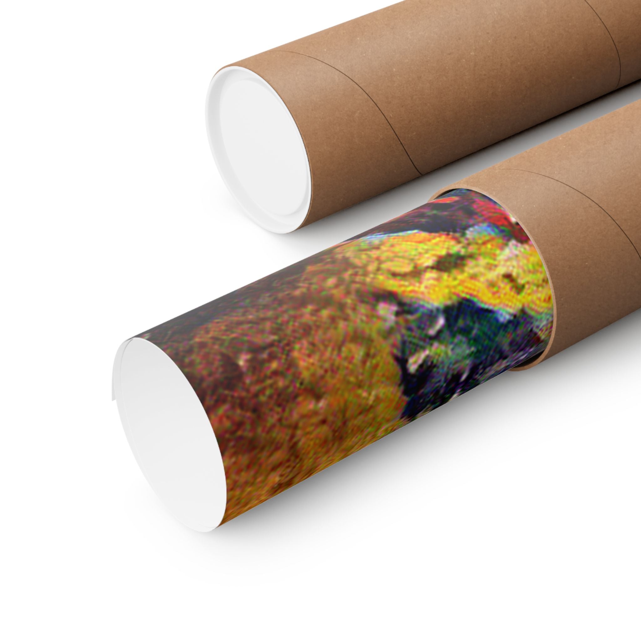 Edinburgh Old Town in Composition VII Style | Wassily Kandinsky Inspired Art