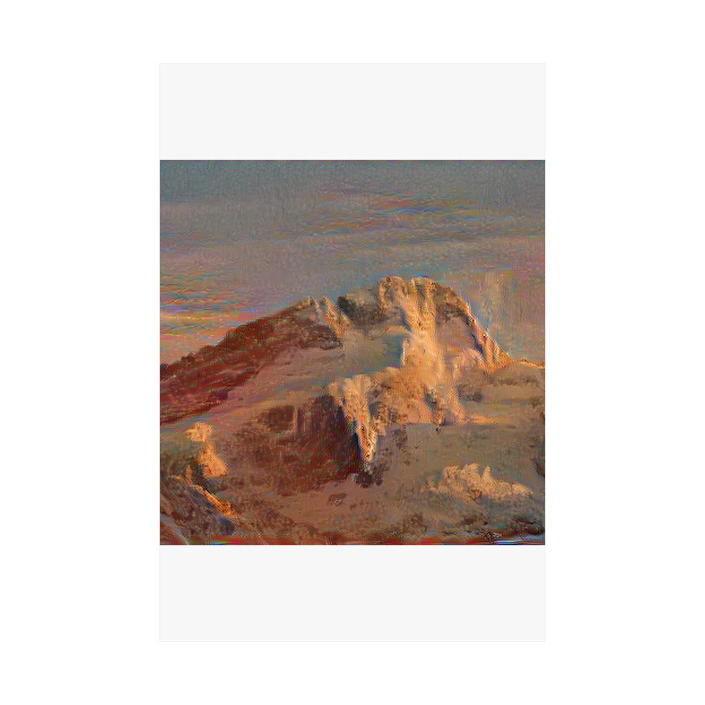 Milford Sound in The Scream Style | Edvard Munch Inspired Art