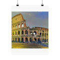 Colosseum in Cafe Terrace Style - Poster Print