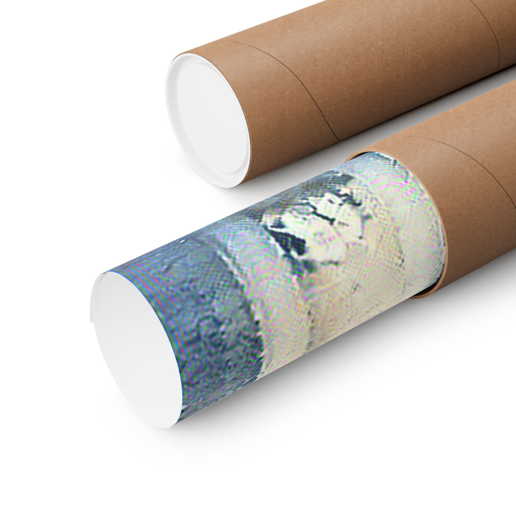 Petra in Great Wave Style - Poster Print