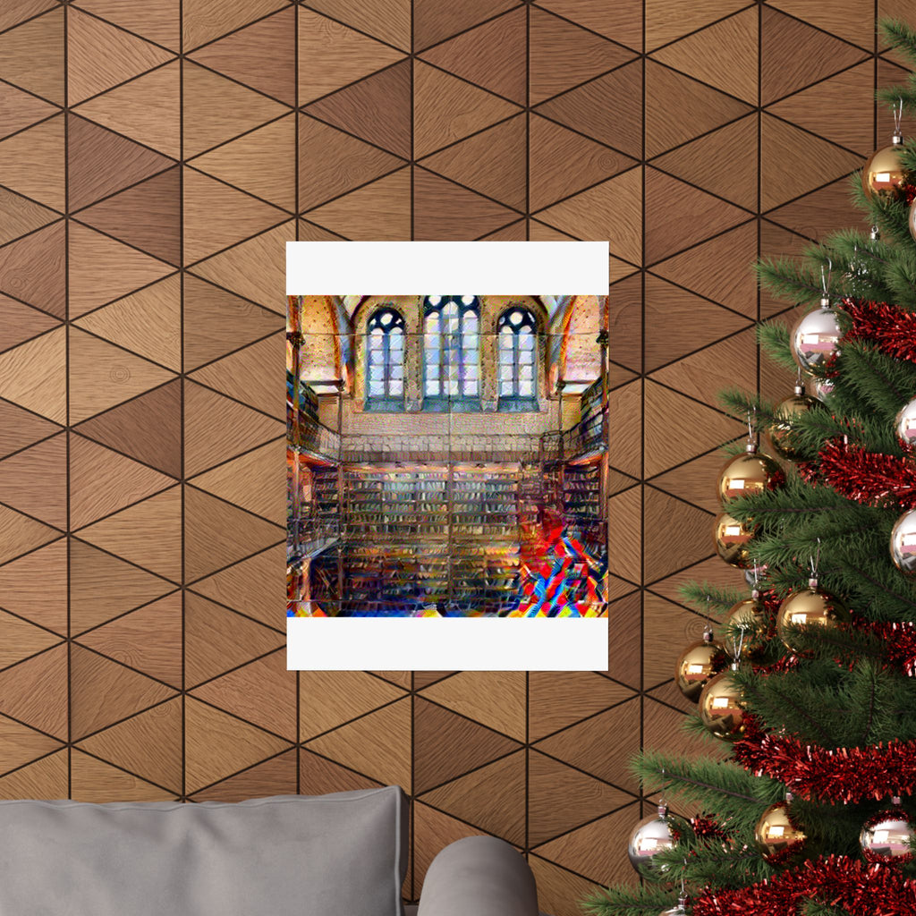 Rijksmuseum in Composition VII Style | Wassily Kandinsky Inspired Art