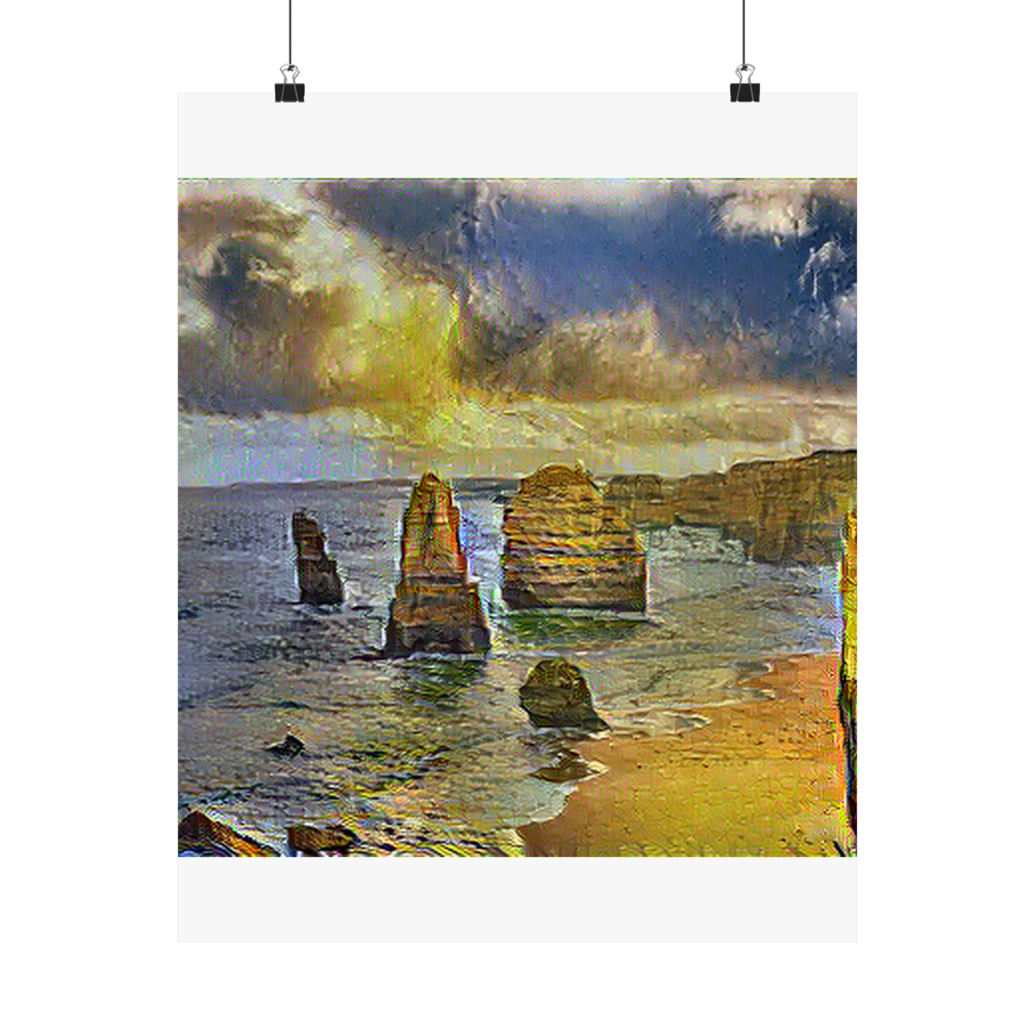 Twelve Apostles in Cafe Terrace at Night Style | Vincent van Gogh Inspired Art