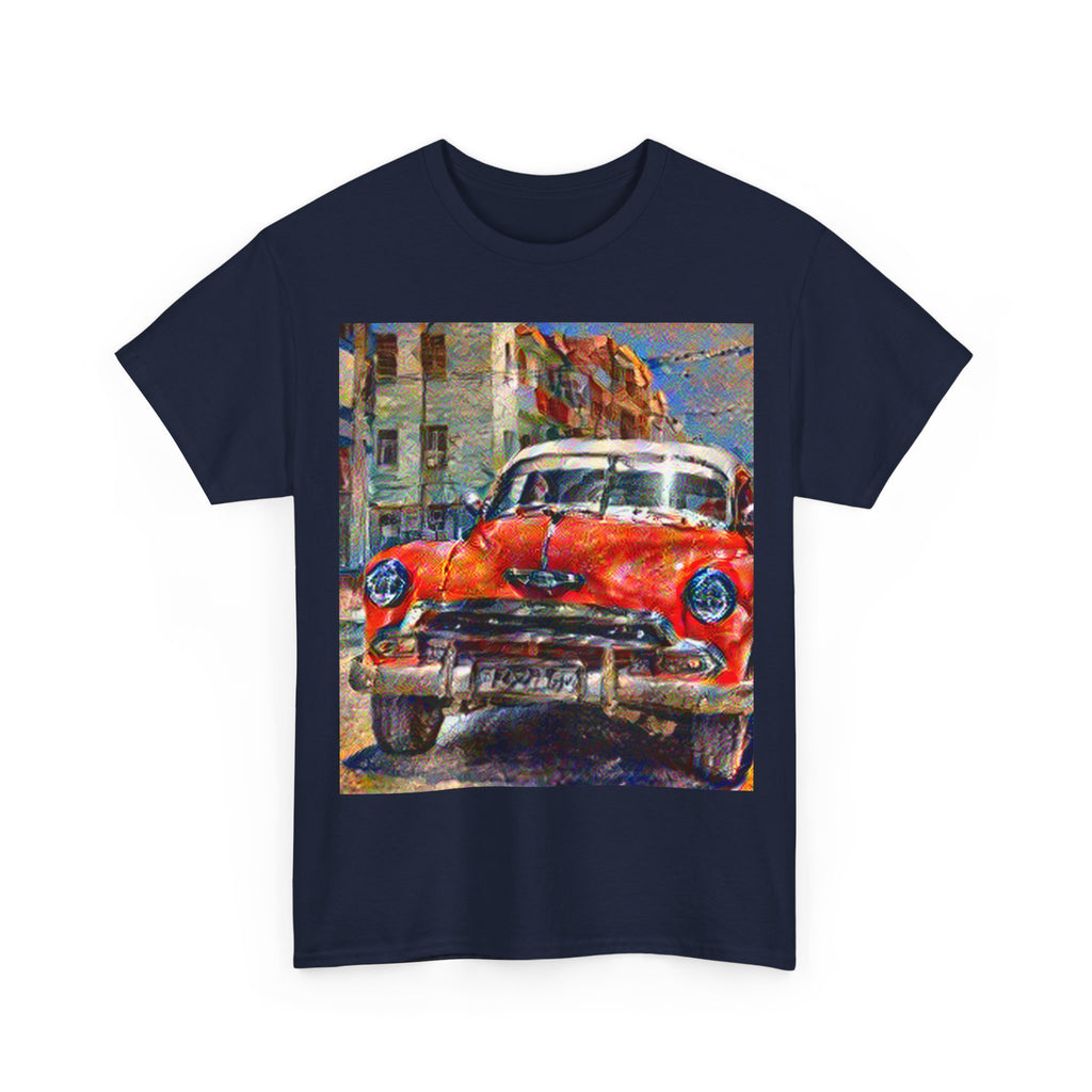 Old Havana in Composition VII Style | Wassily Kandinsky Inspired Art