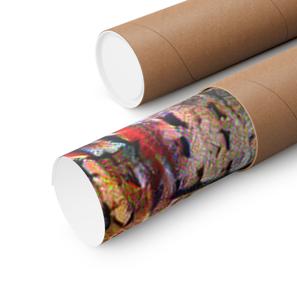 Mont Saint-Michel in Composition VII Style | Wassily Kandinsky Inspired Art