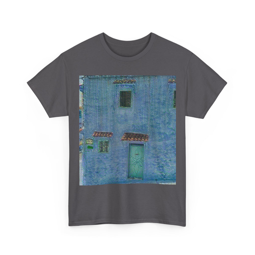 Chefchaouen in Water Lilies Style | Claude Monet Inspired Art