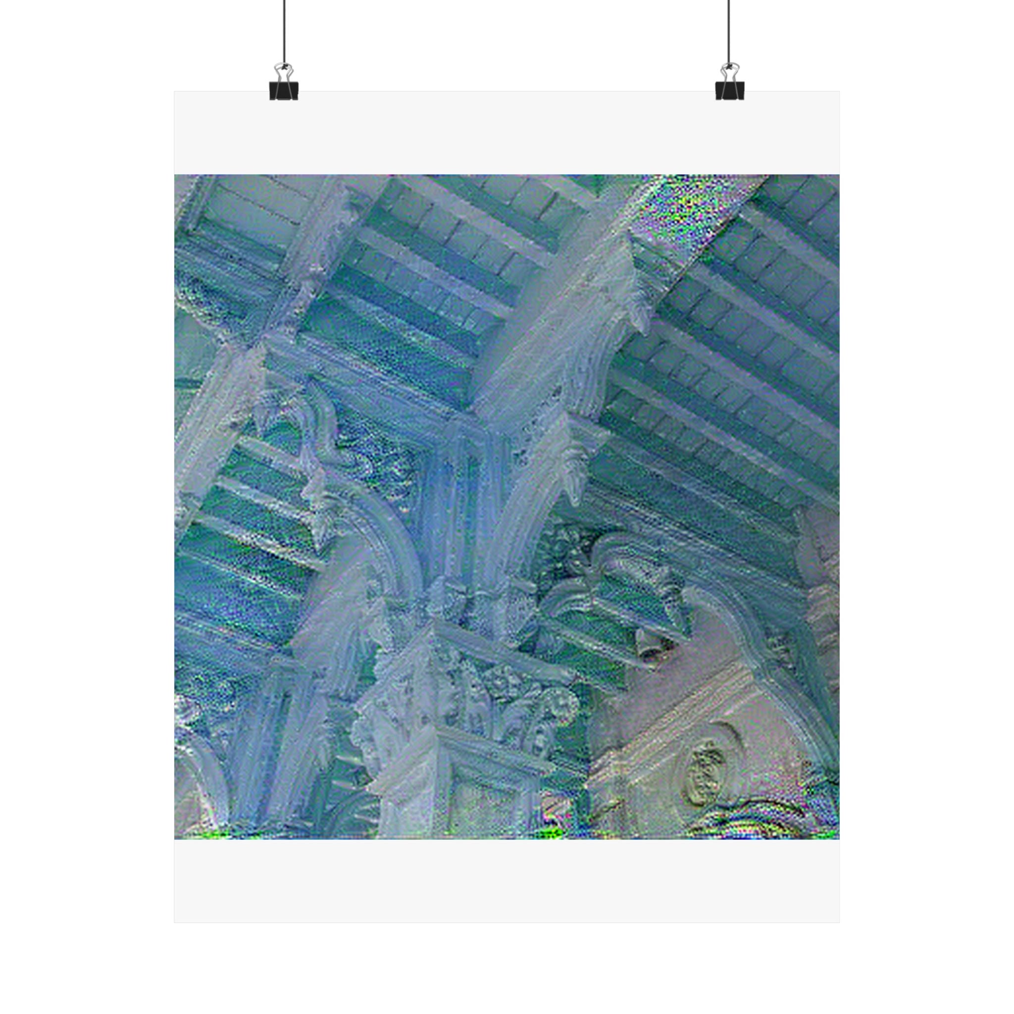 Zanzibar Stone Town in Water Lilies Style | Claude Monet Inspired Art