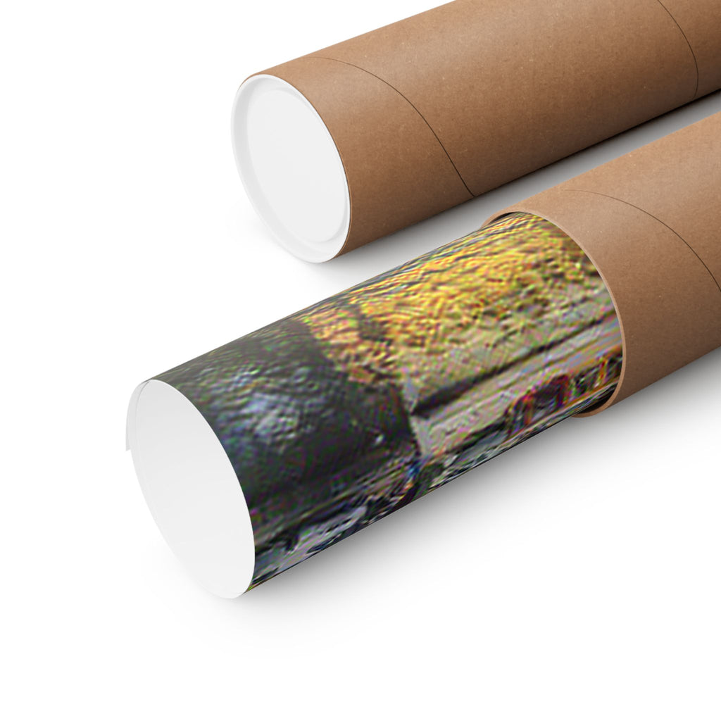 Amsterdam Canal Ring in Cafe Terrace at Night Style | Vincent van Gogh Inspired Art