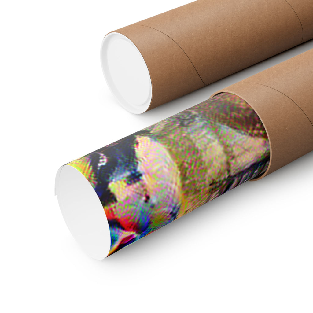 Notre Dame in Composition Vii Style - Poster Print