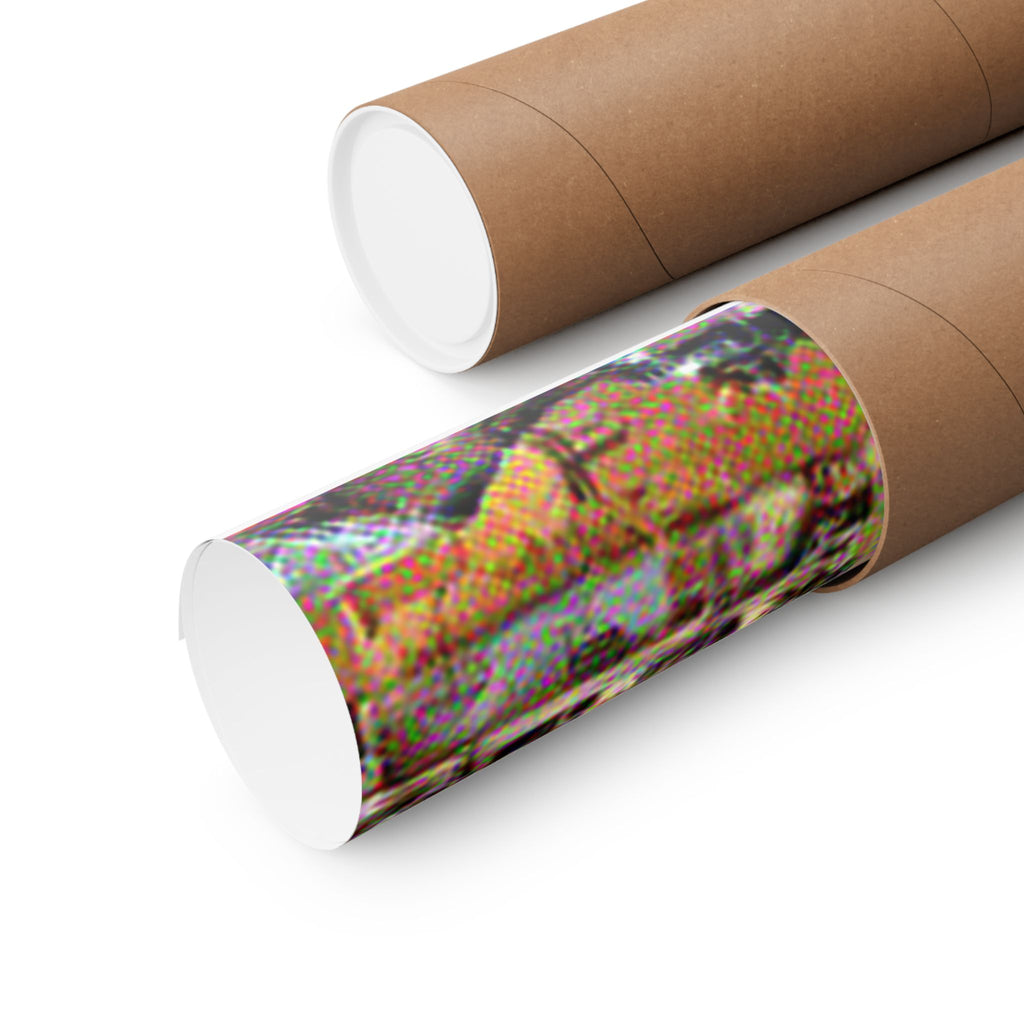 Sagrada Familia in Composition Vii Style - Poster Print