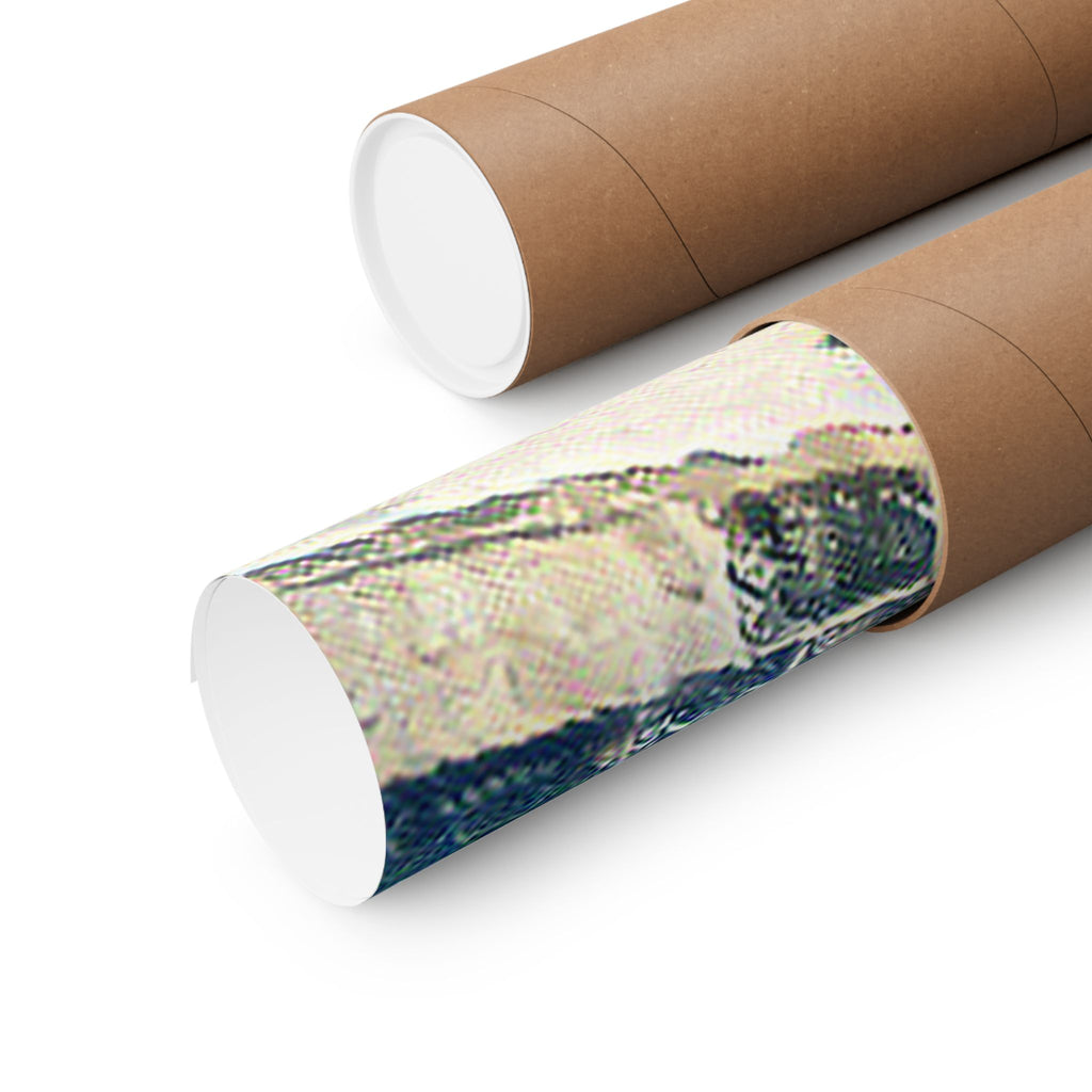 Charles Bridge in The Great Wave off Kanagawa Style | Katsushika Hokusai Inspired Art