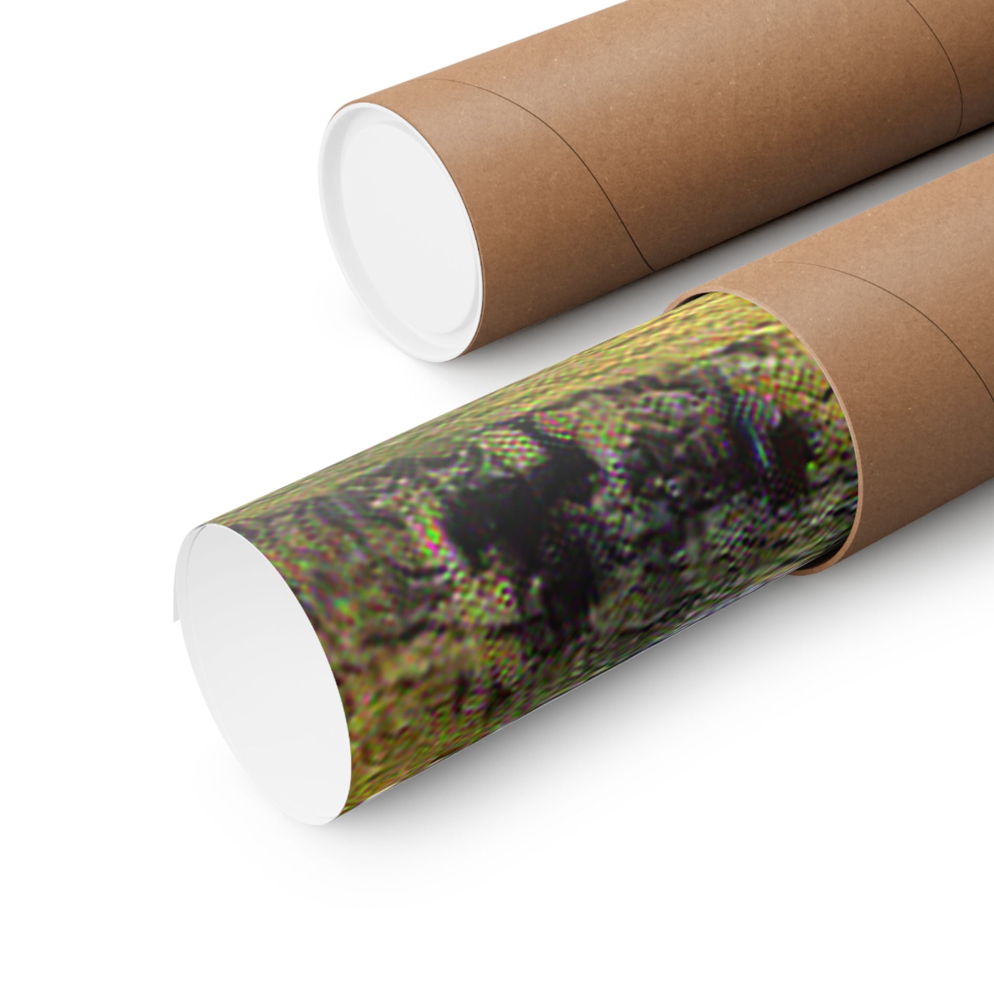 Mount Fuji in Cafe Terrace Style - Poster Print