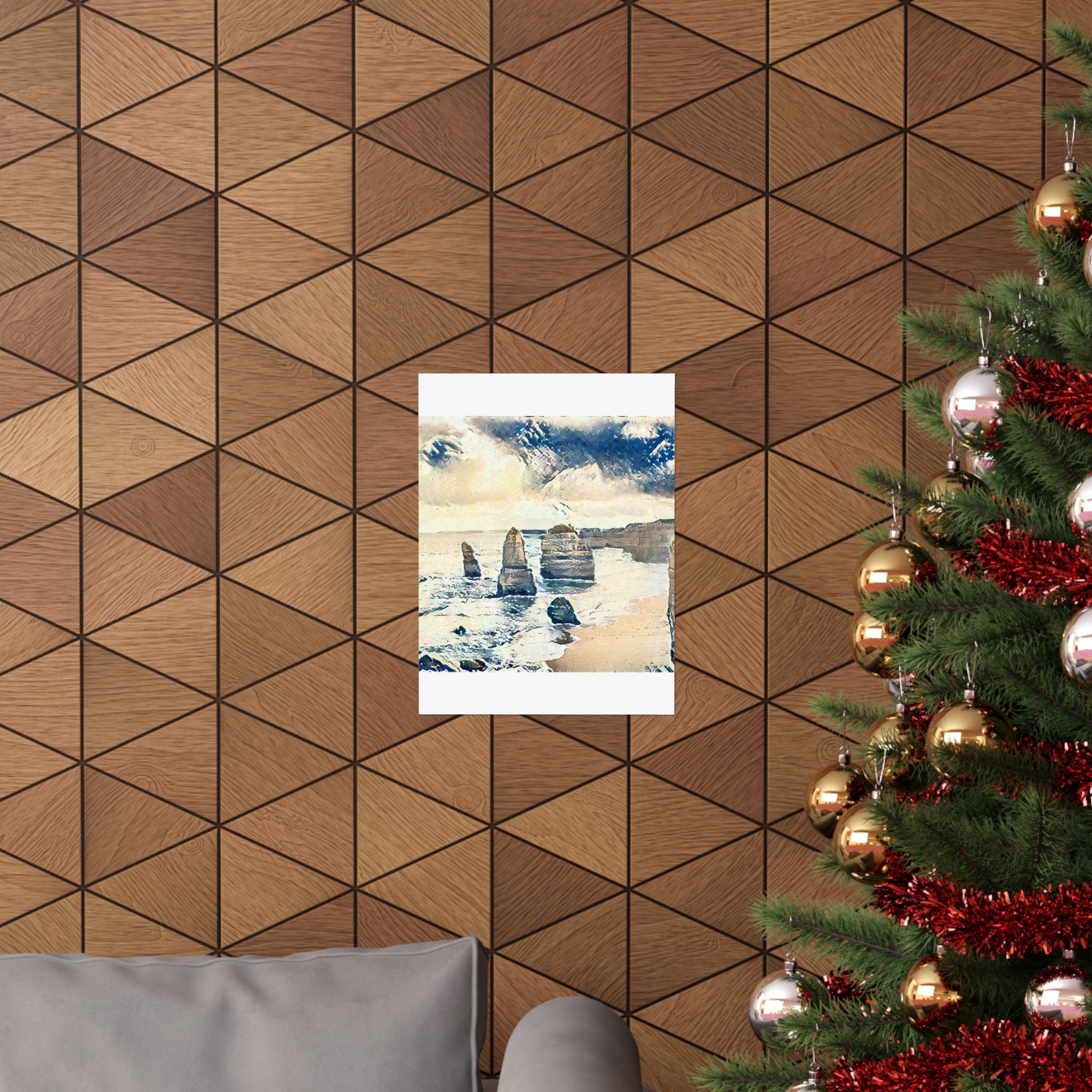 Twelve Apostles in The Great Wave off Kanagawa Style | Katsushika Hokusai Inspired Art