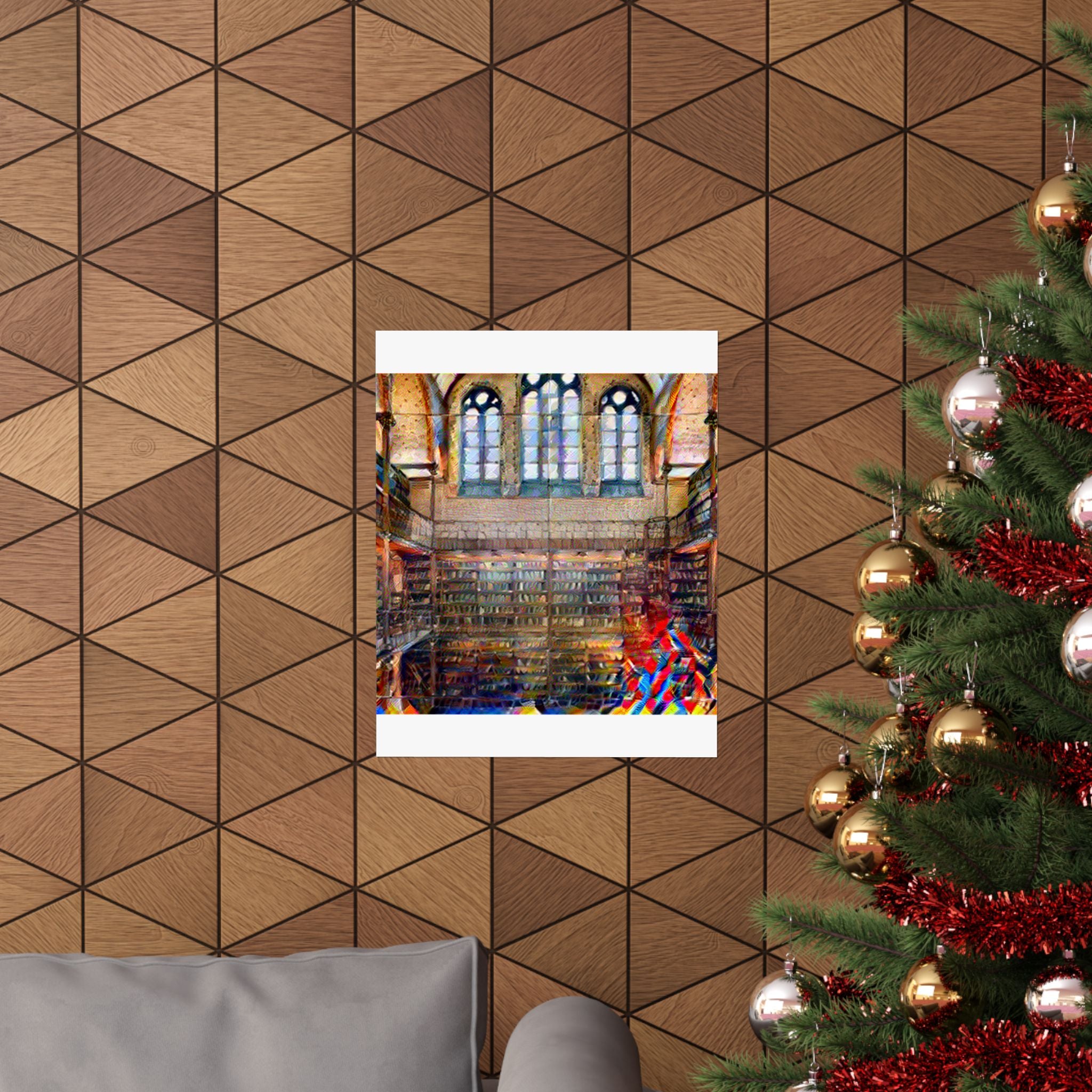 Rijksmuseum in Composition VII Style | Wassily Kandinsky Inspired Art