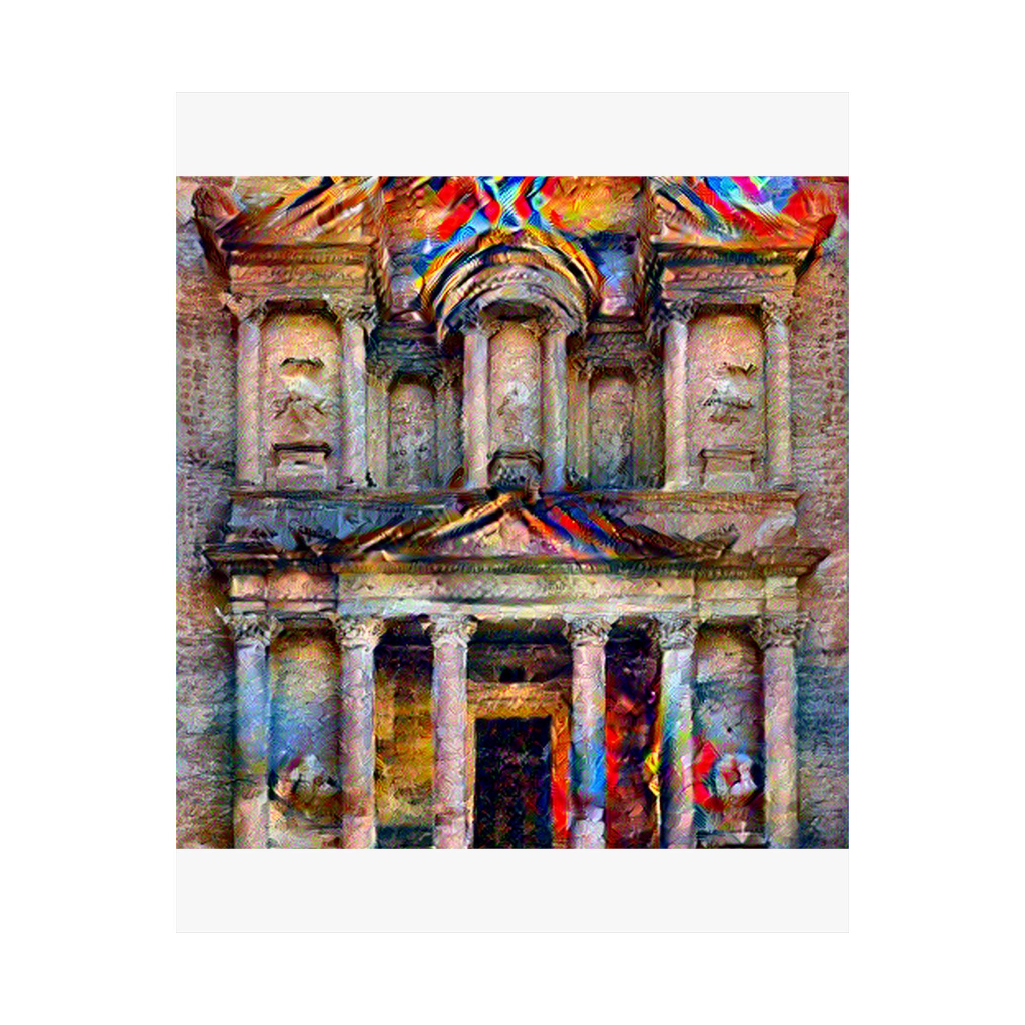 Petra in Composition Vii Style - Poster Print