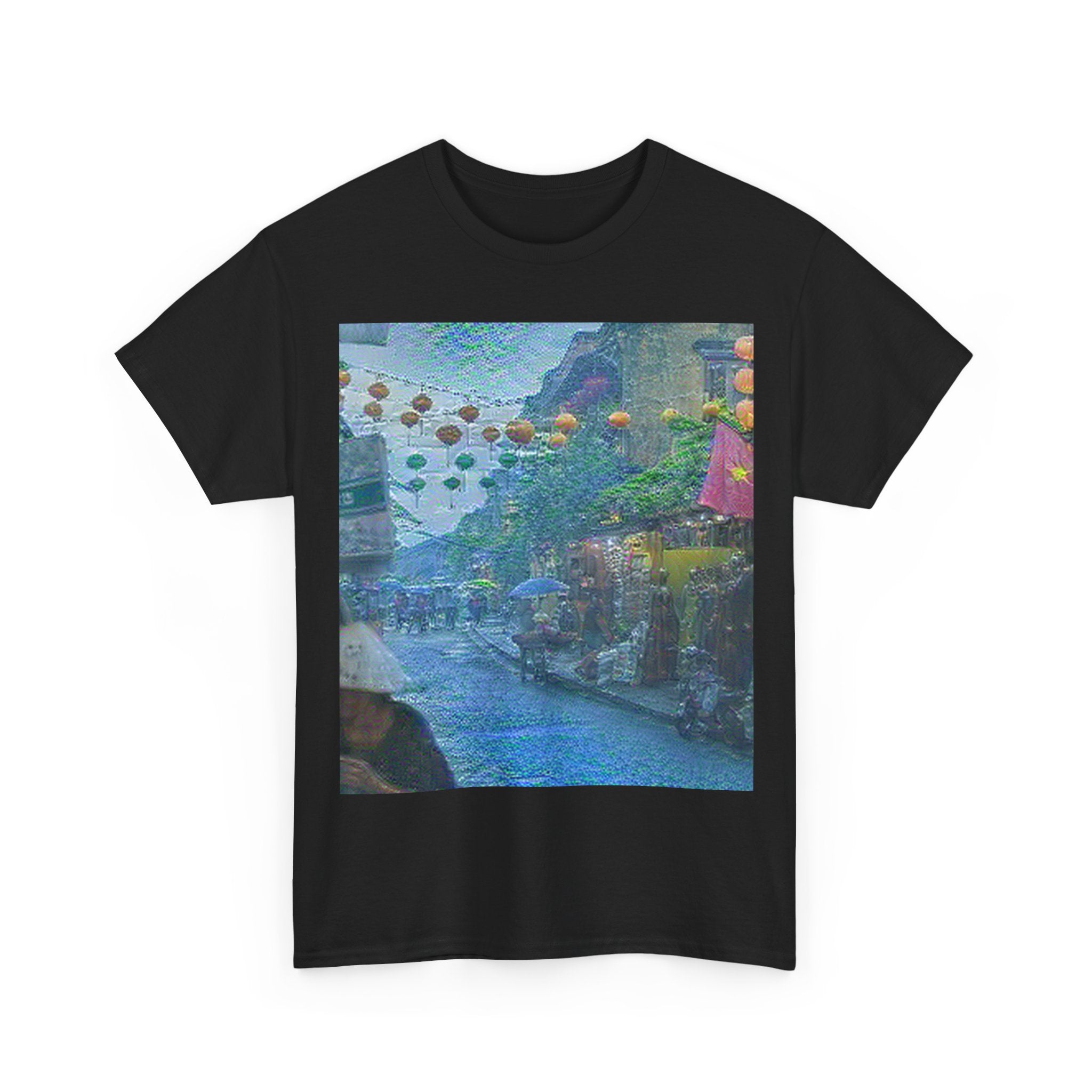 Hoi An Ancient Town in Water Lilies Style | Claude Monet Inspired Art