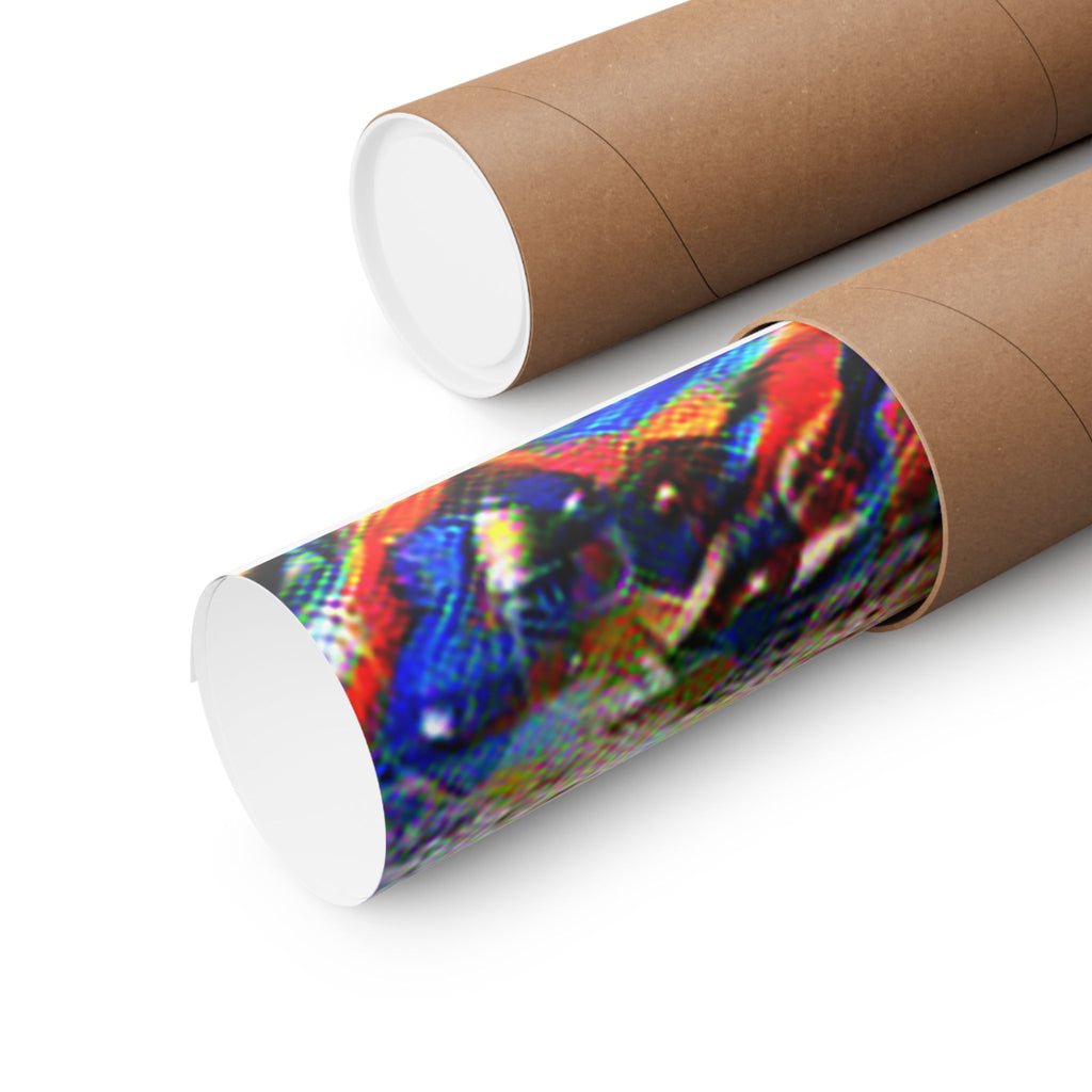 Ha'penny Bridge in Composition VII Style | Wassily Kandinsky Inspired Art