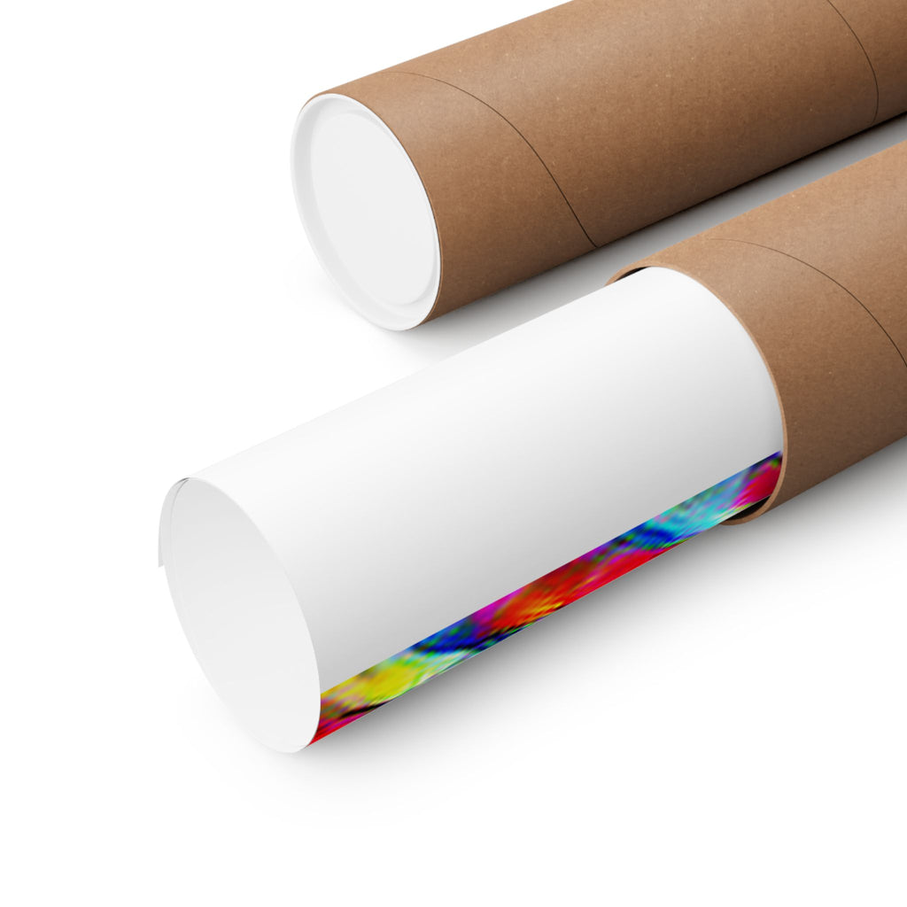 Colosseum in Composition Vii Style - Poster Print