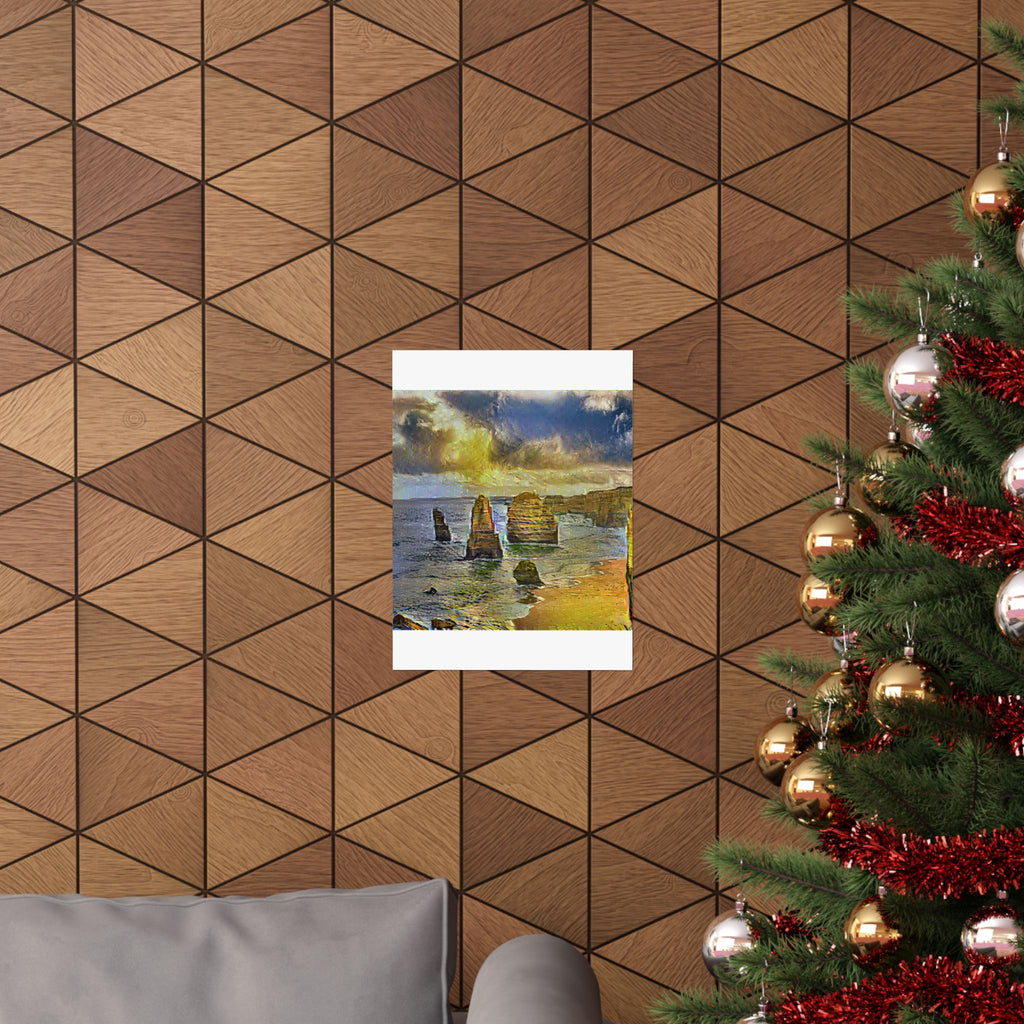 Twelve Apostles in Cafe Terrace at Night Style | Vincent van Gogh Inspired Art