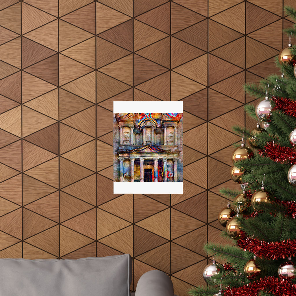 Petra in Composition Vii Style - Poster Print