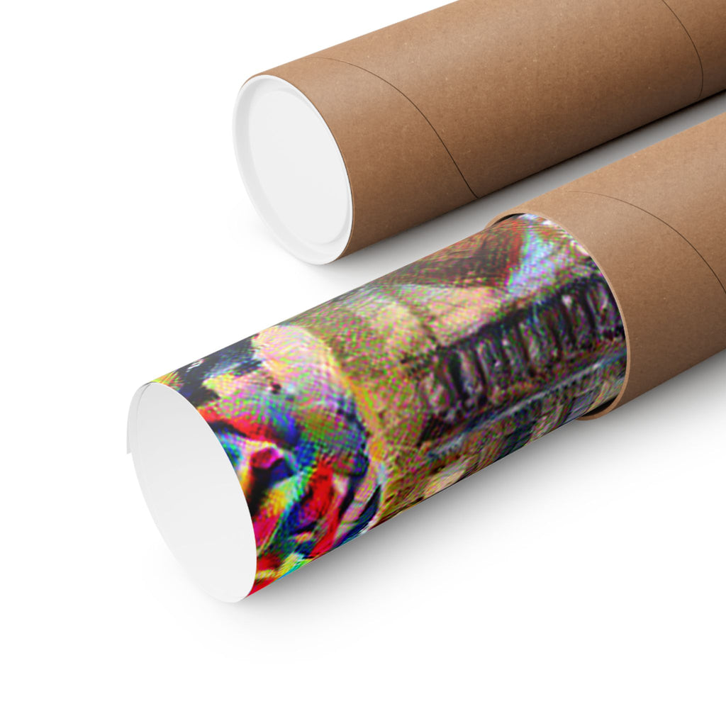 Notre Dame in Composition Vii Style - Poster Print