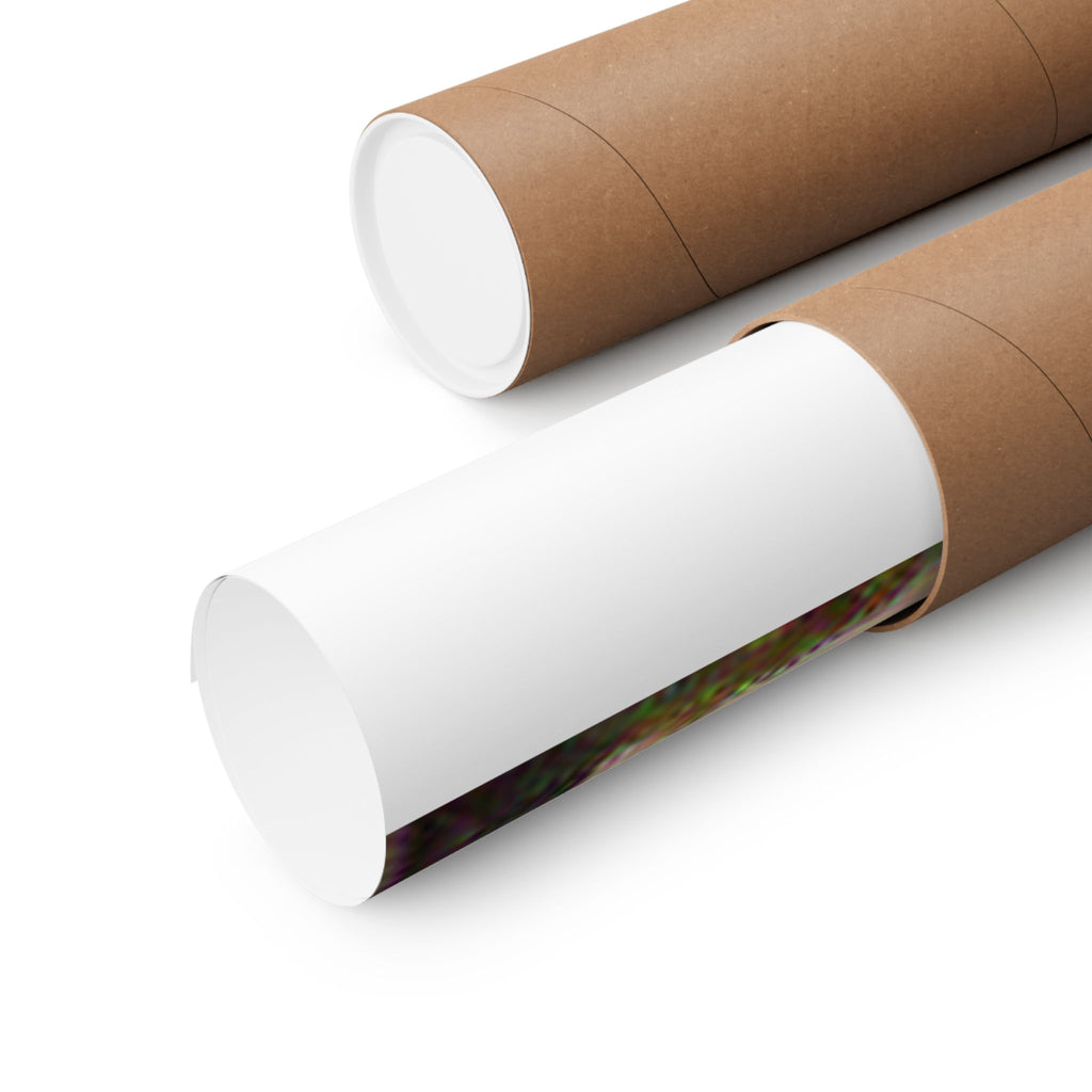 Eiffel Tower in The Scream Style - Poster Print