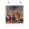 Hagia Sophia in Composition VII Style | Wassily Kandinsky Inspired Art