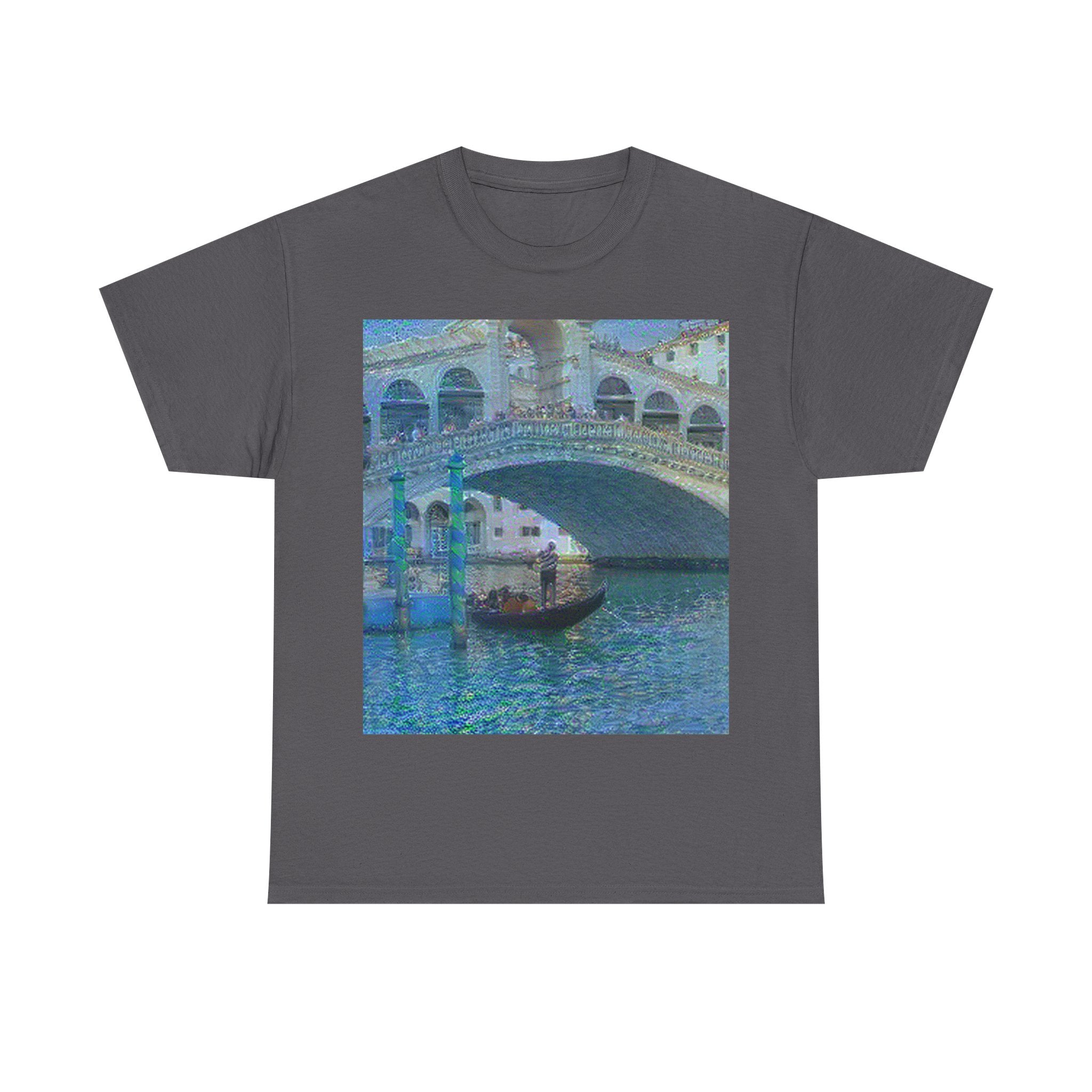 Rialto Bridge in Water Lilies Style | Claude Monet Inspired Art