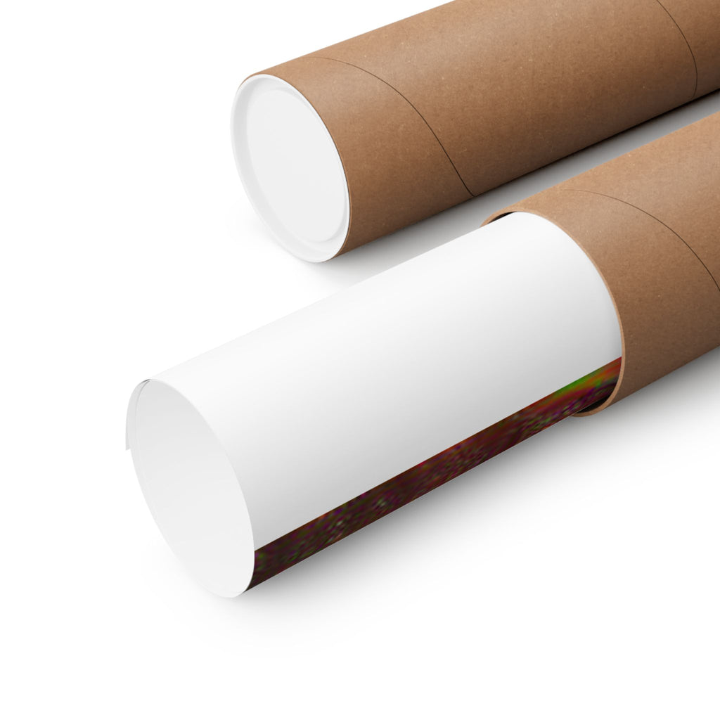 St Basils in The Scream Style - Poster Print