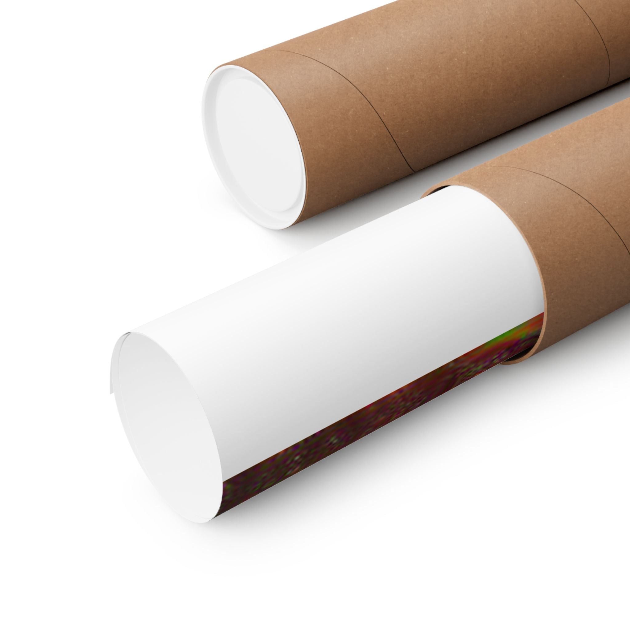 St Basils in The Scream Style - Poster Print