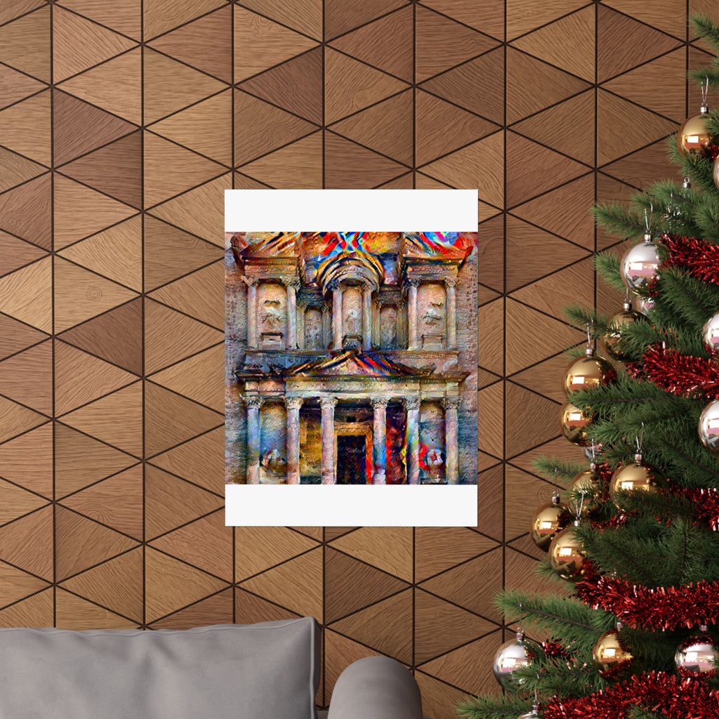 Petra in Composition Vii Style - Poster Print