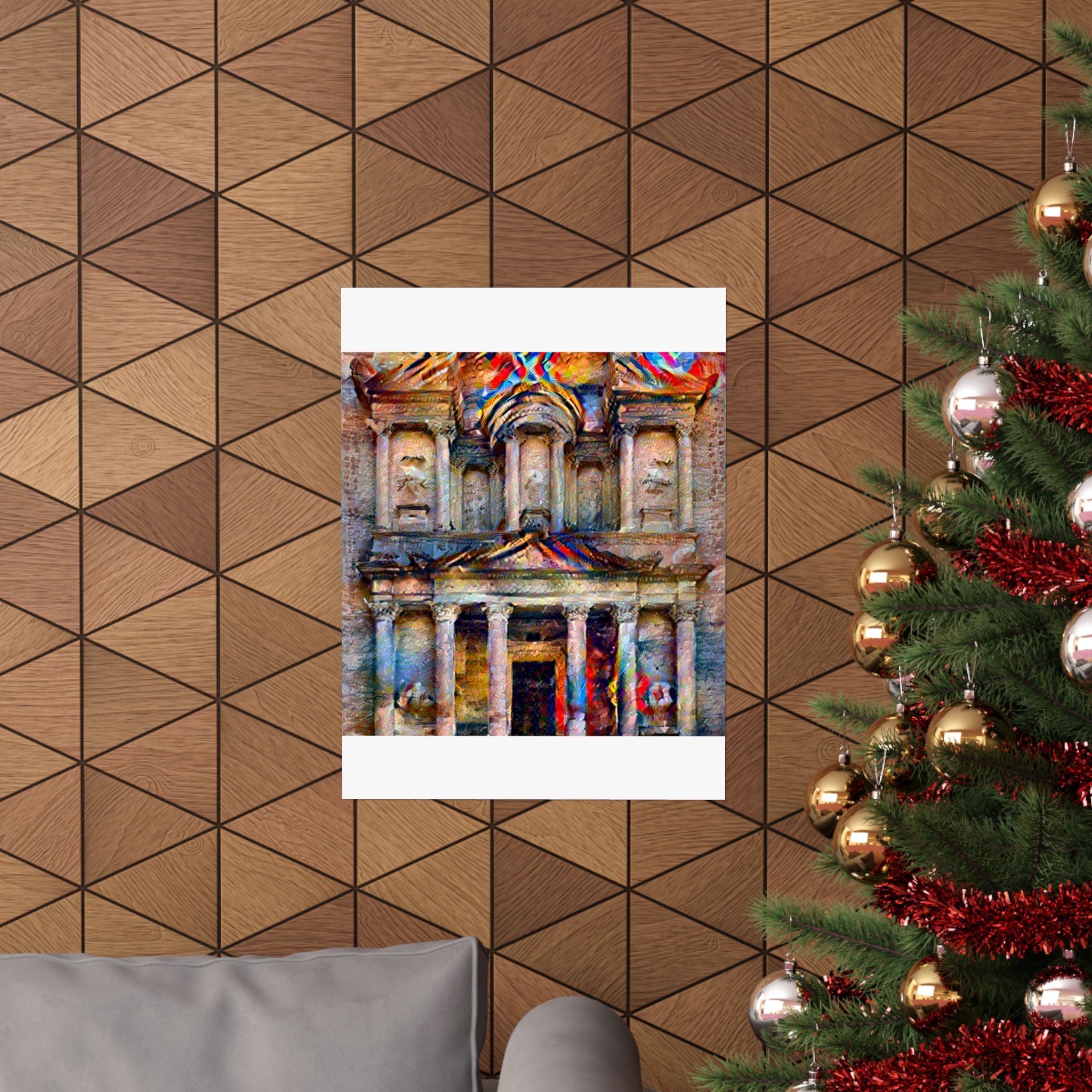 Petra in Composition Vii Style - Poster Print