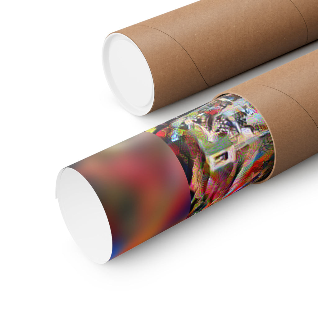 Christ the Redeemer in Composition VII Style - Art Poster Print