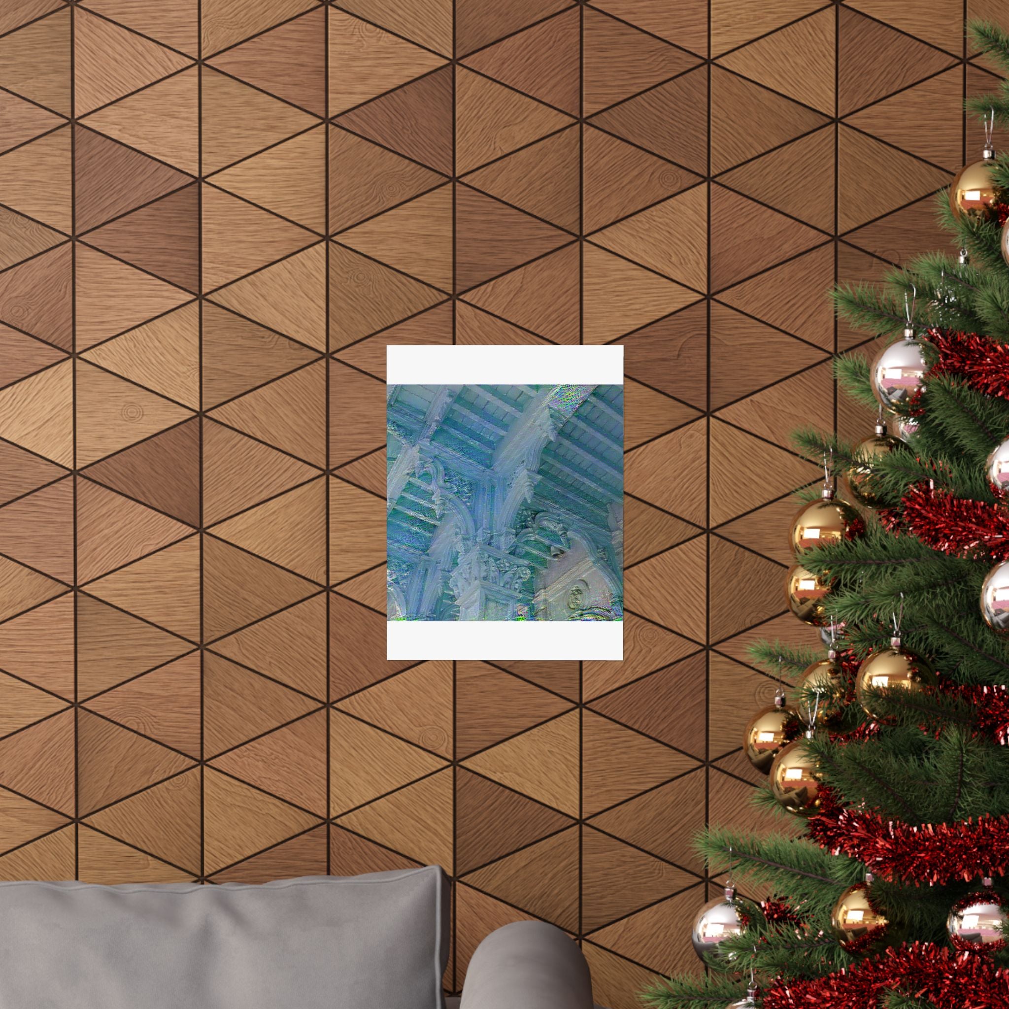 Zanzibar Stone Town in Water Lilies Style | Claude Monet Inspired Art