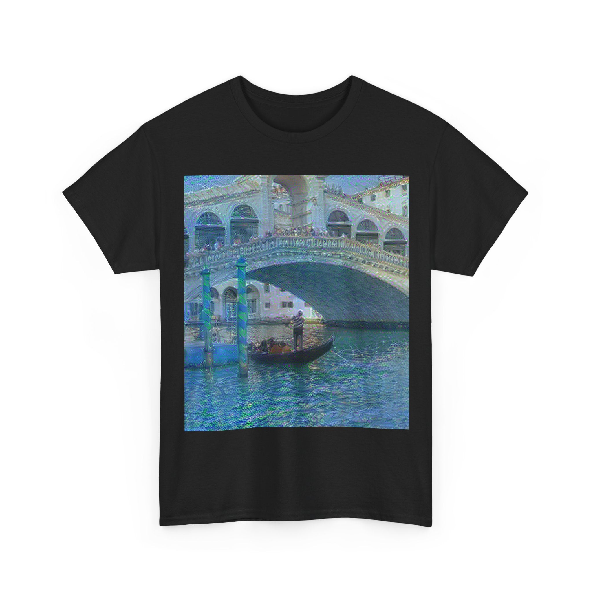 Rialto Bridge in Water Lilies Style | Claude Monet Inspired Art