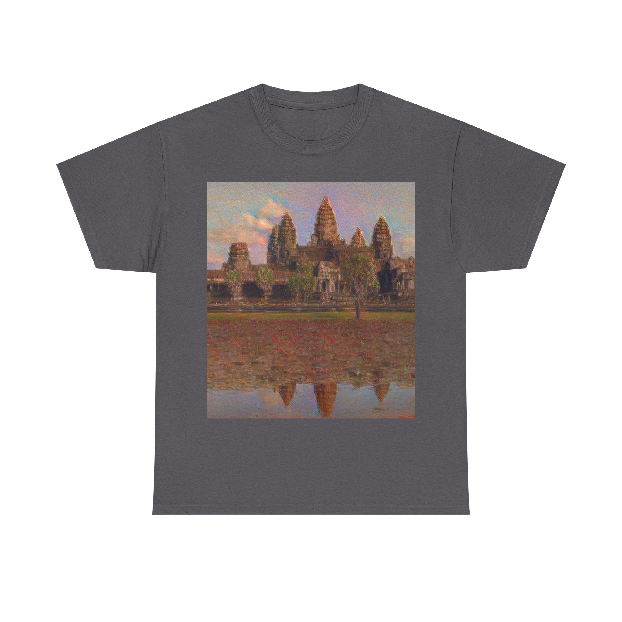Angkor Wat in The Scream Style | Edvard Munch Inspired Art