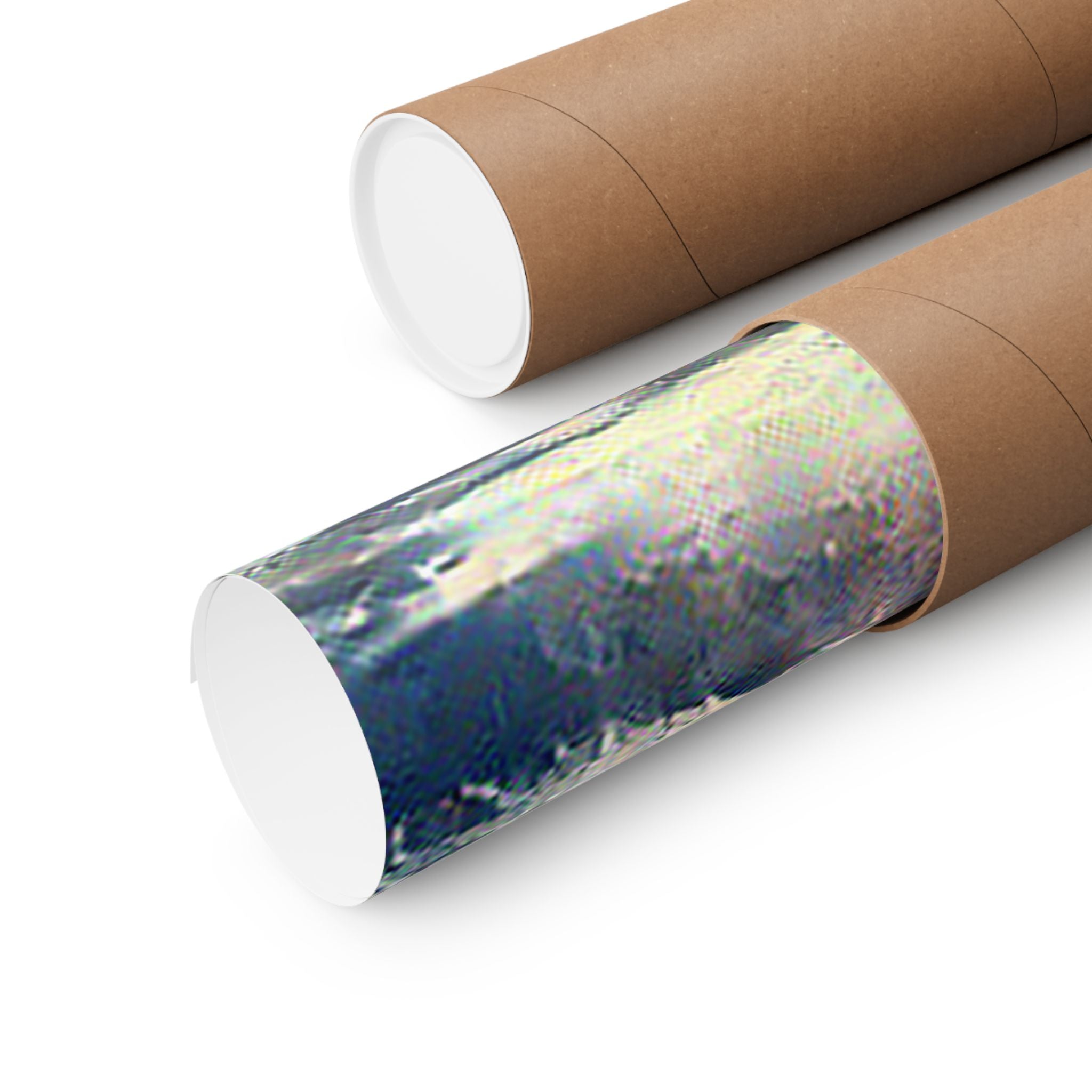 Plitvice Lakes in The Great Wave off Kanagawa Style | Katsushika Hokusai Inspired Art