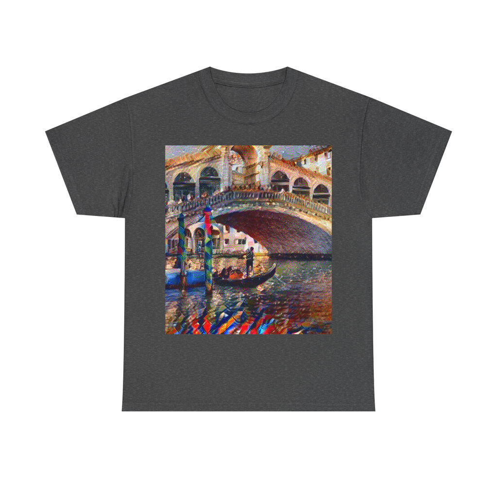 Rialto Bridge in Composition VII Style | Wassily Kandinsky Inspired Art