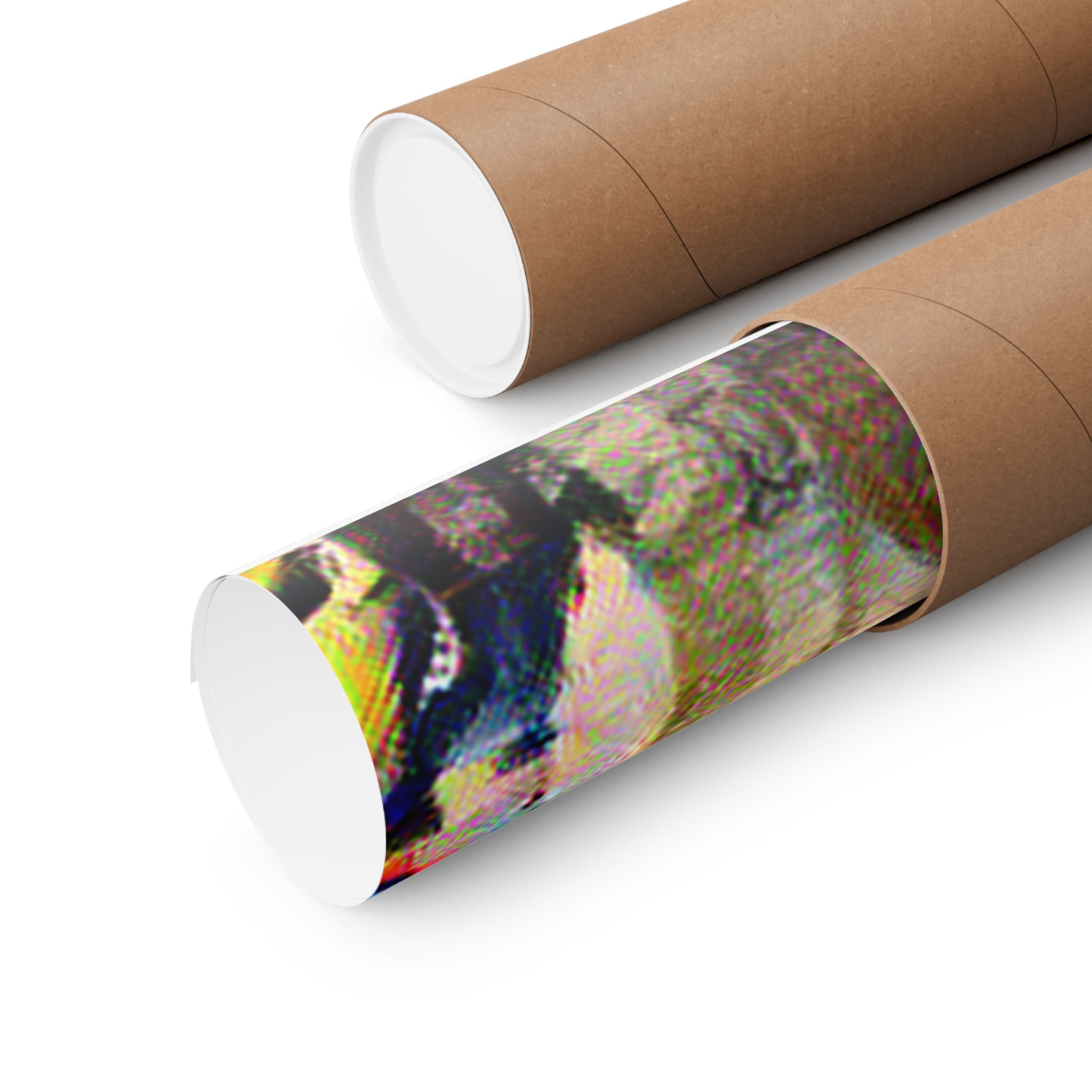 Notre Dame in Composition Vii Style - Poster Print