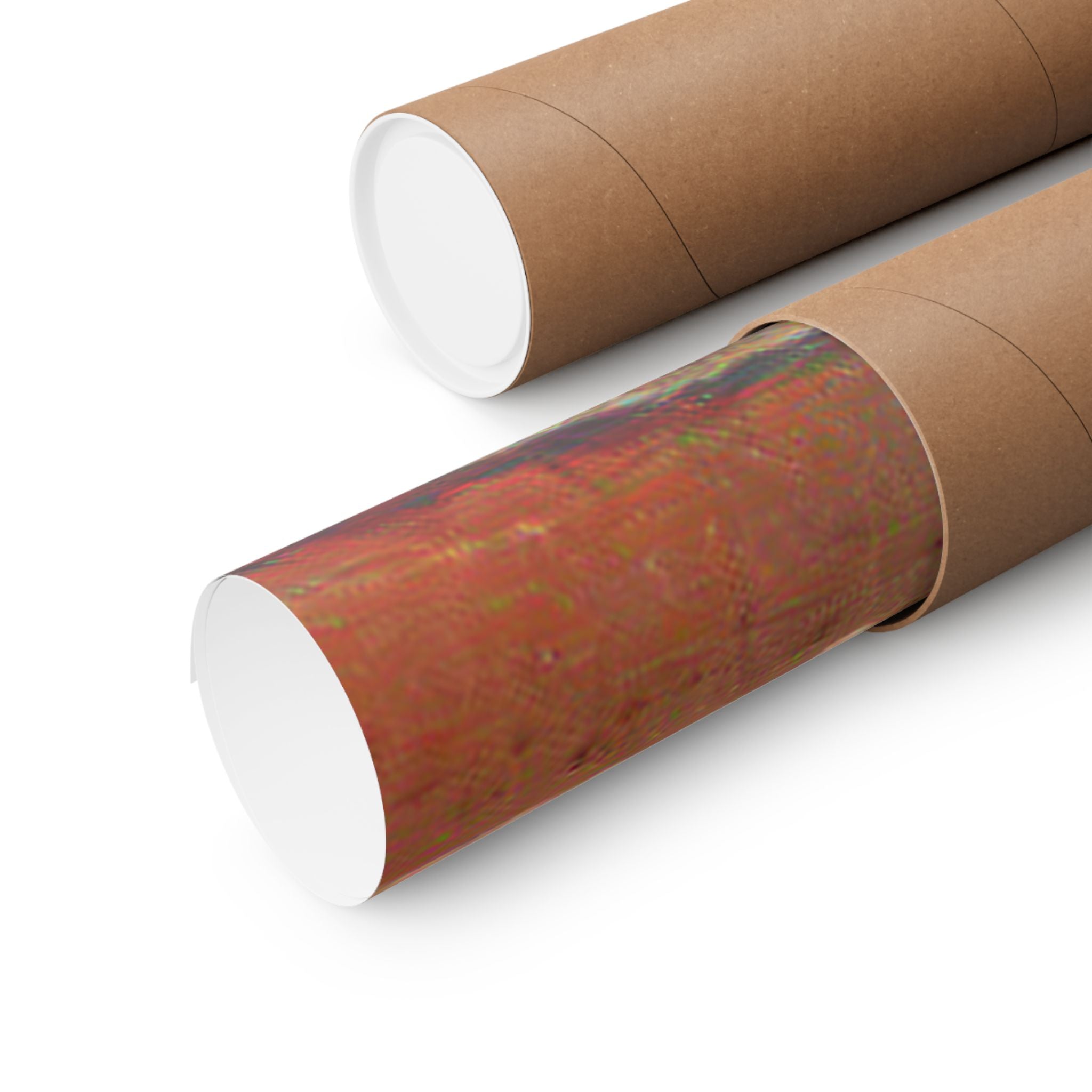 Parthenon in The Scream Style - Poster Print