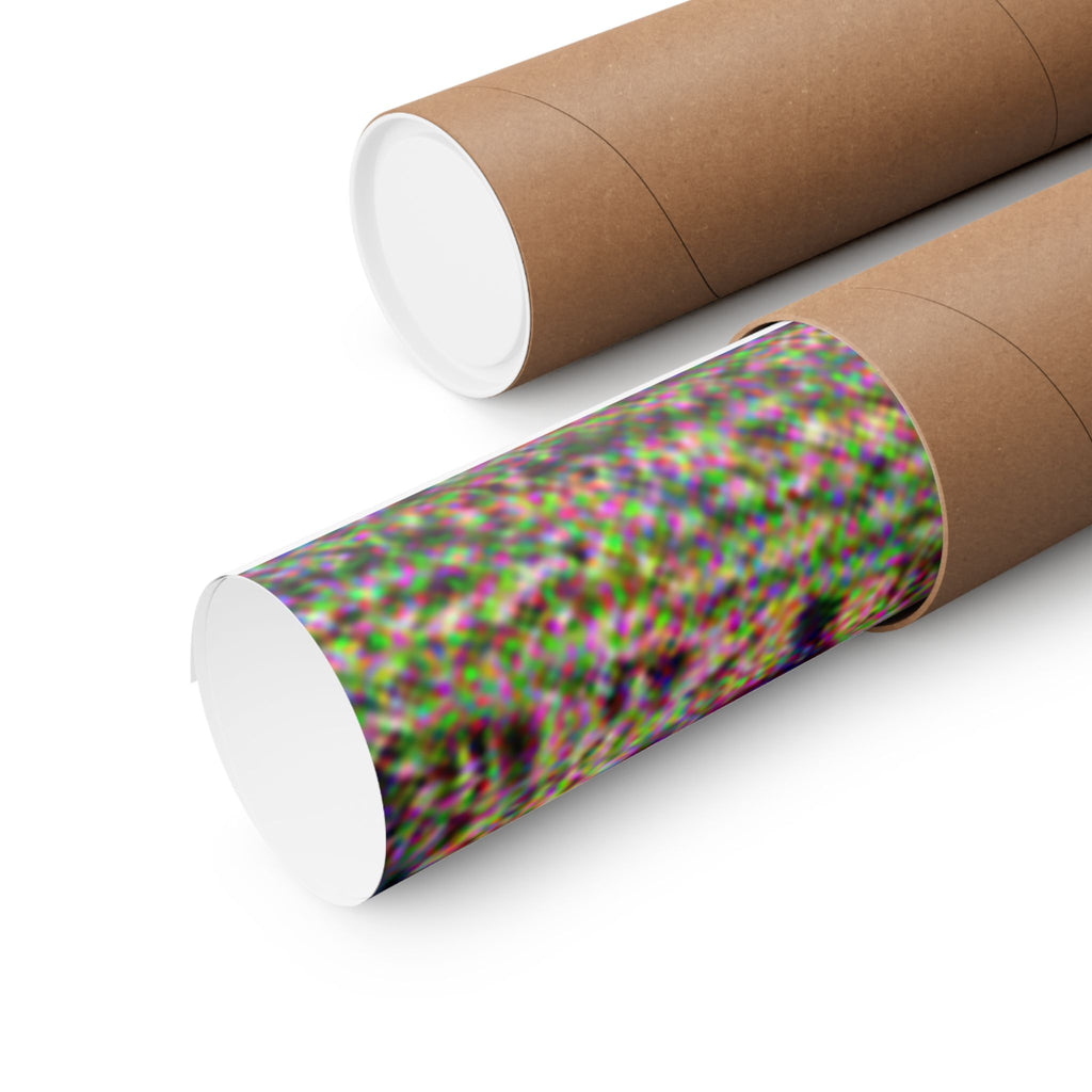 Mount Fuji in Composition Vii Style - Poster Print