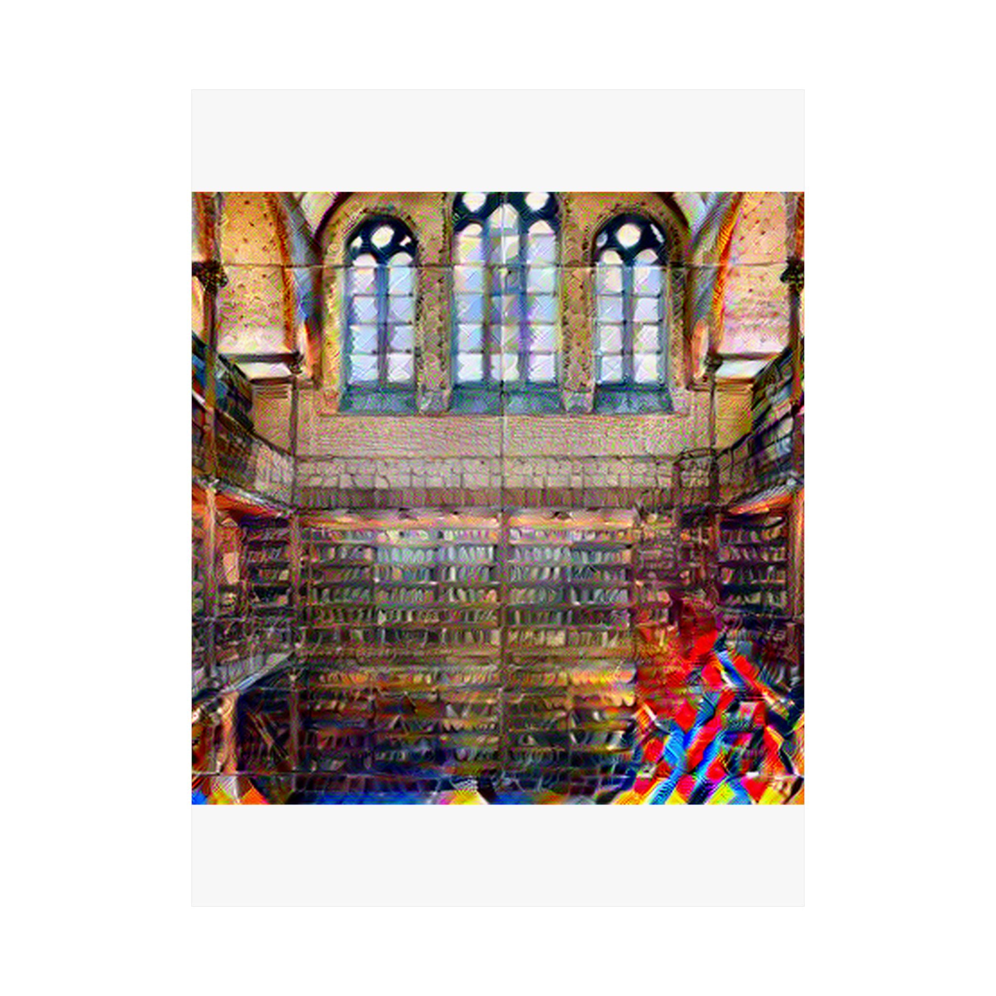 Rijksmuseum in Composition VII Style | Wassily Kandinsky Inspired Art