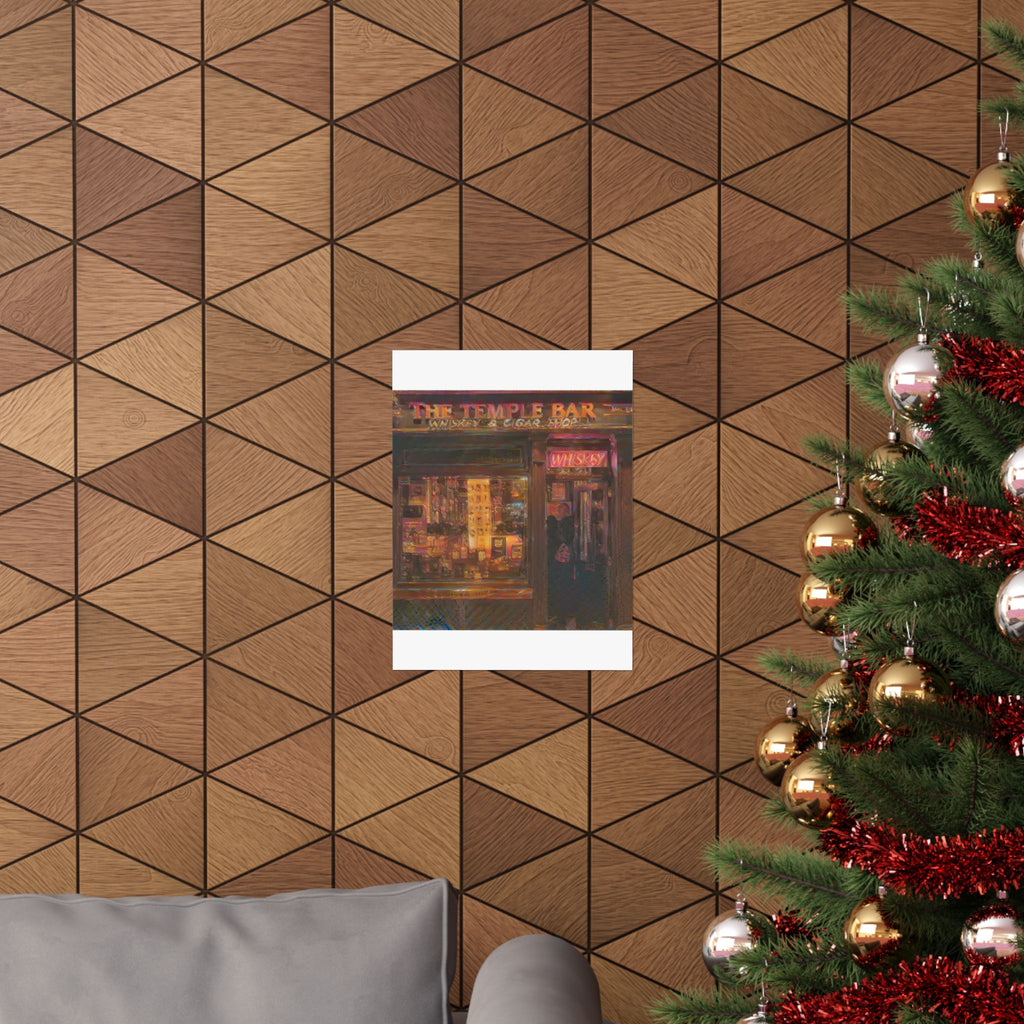 Temple Bar District in The Scream Style | Edvard Munch Inspired Art