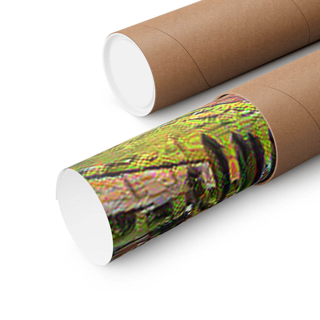 Taj Mahal in Cafe Terrace Style - Poster Print