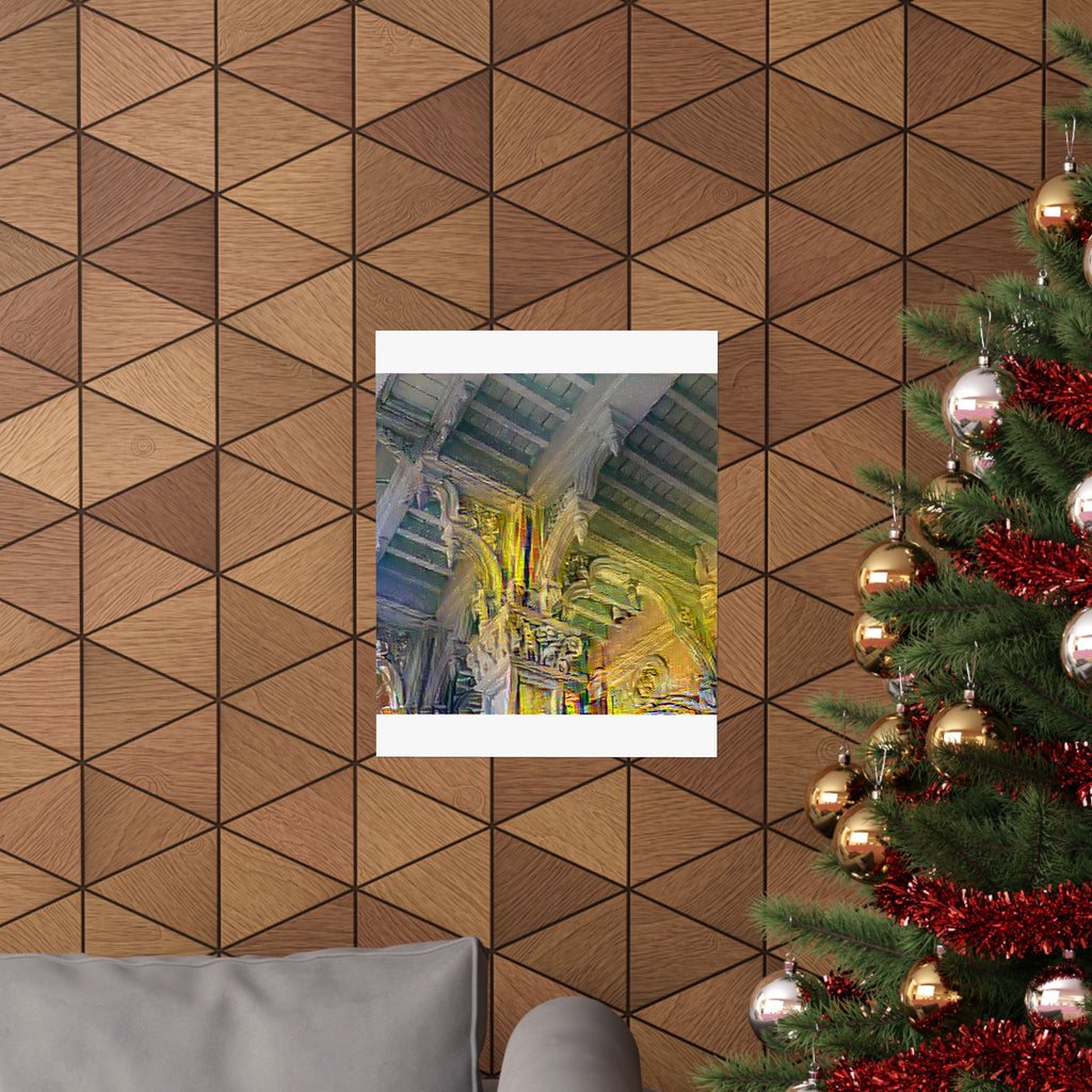 Zanzibar Stone Town in Cafe Terrace at Night Style | Vincent van Gogh Inspired Art