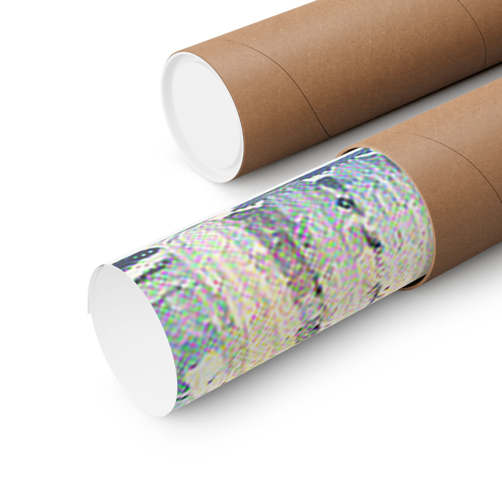 Hallgrimskirkja in The Great Wave off Kanagawa Style | Katsushika Hokusai Inspired Art